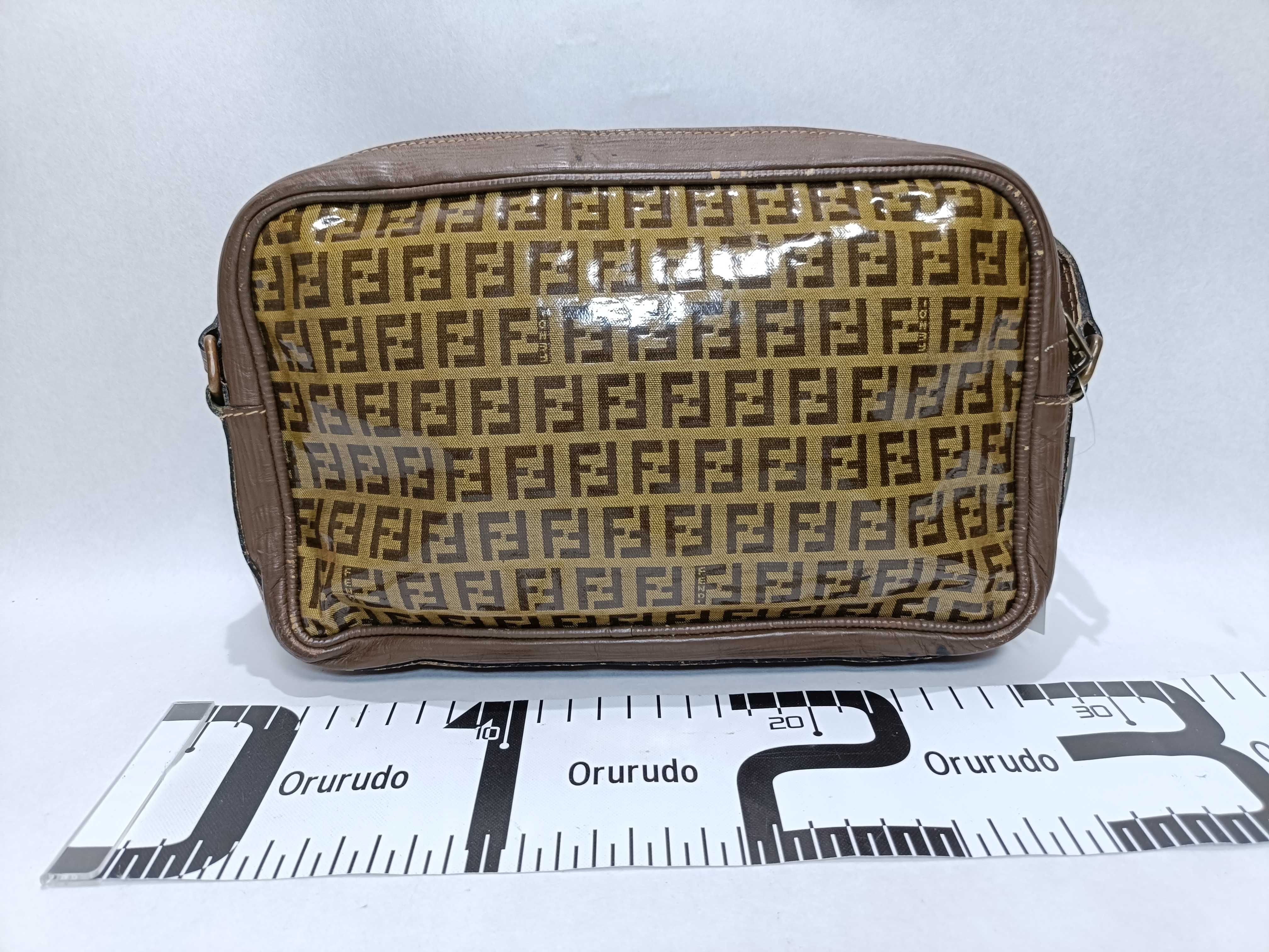 Zucca pattern vinyl shoulder bag — view 2