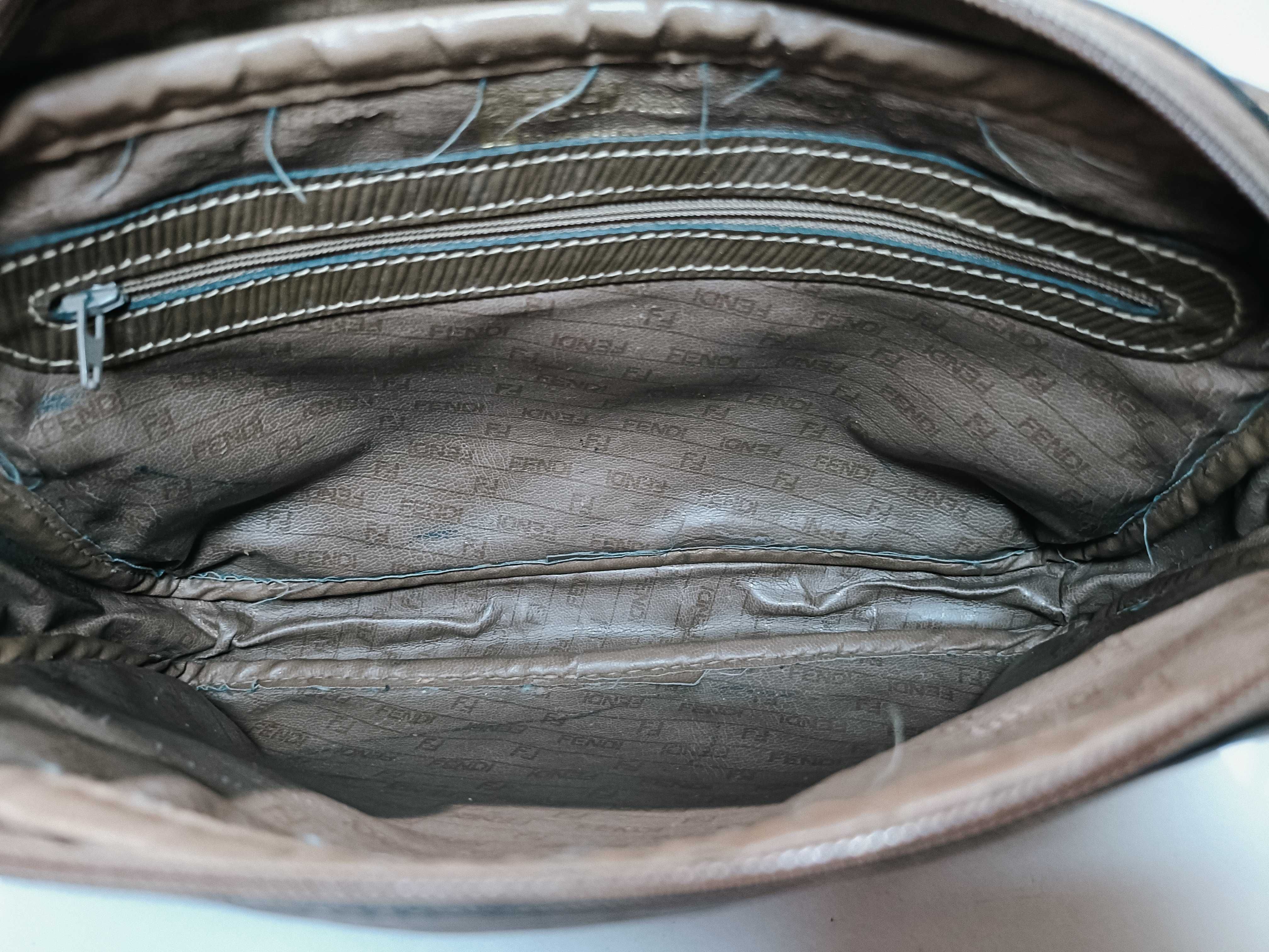 Zucca pattern vinyl shoulder bag — view 11