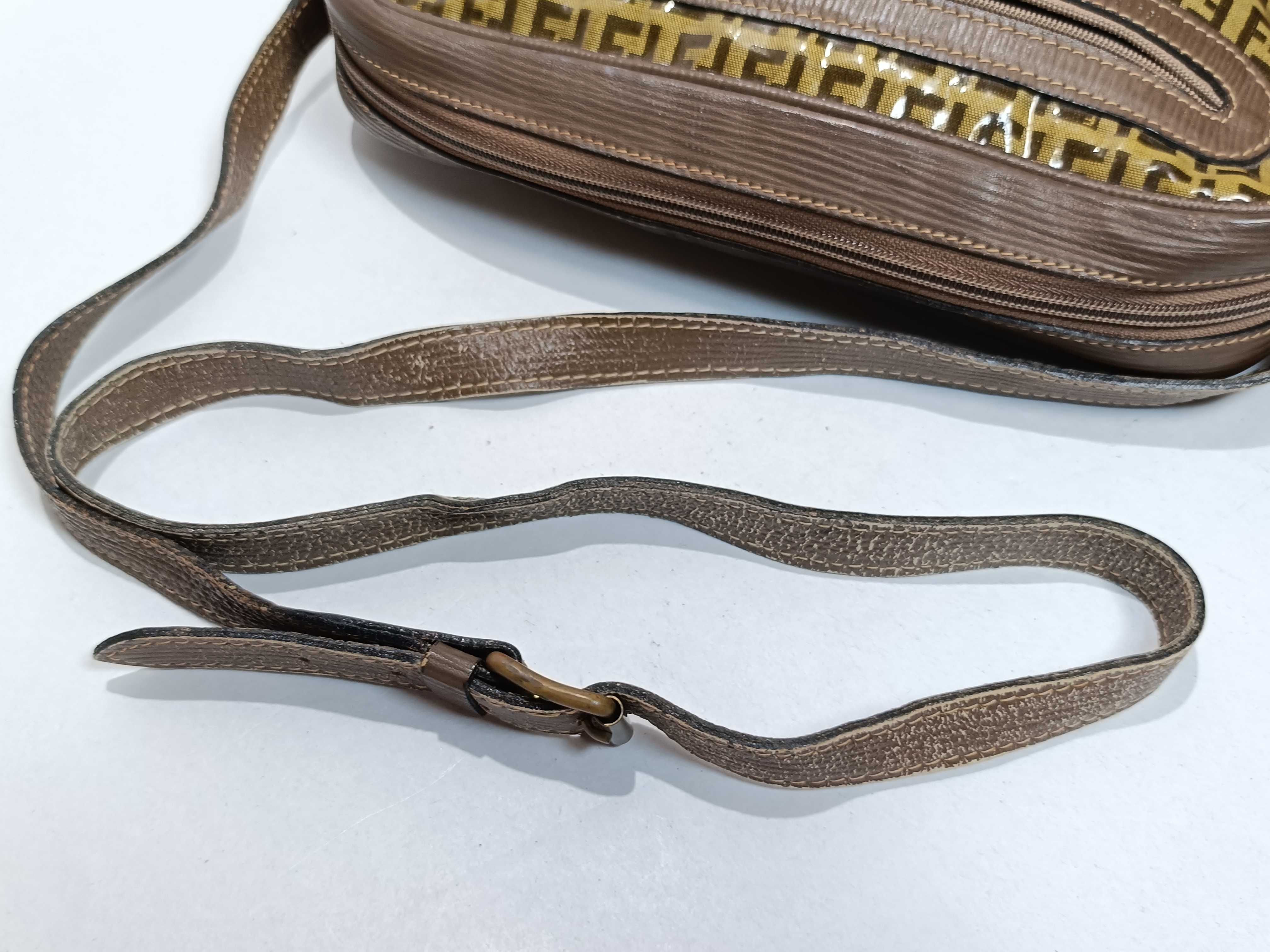 Zucca pattern vinyl shoulder bag — view 3