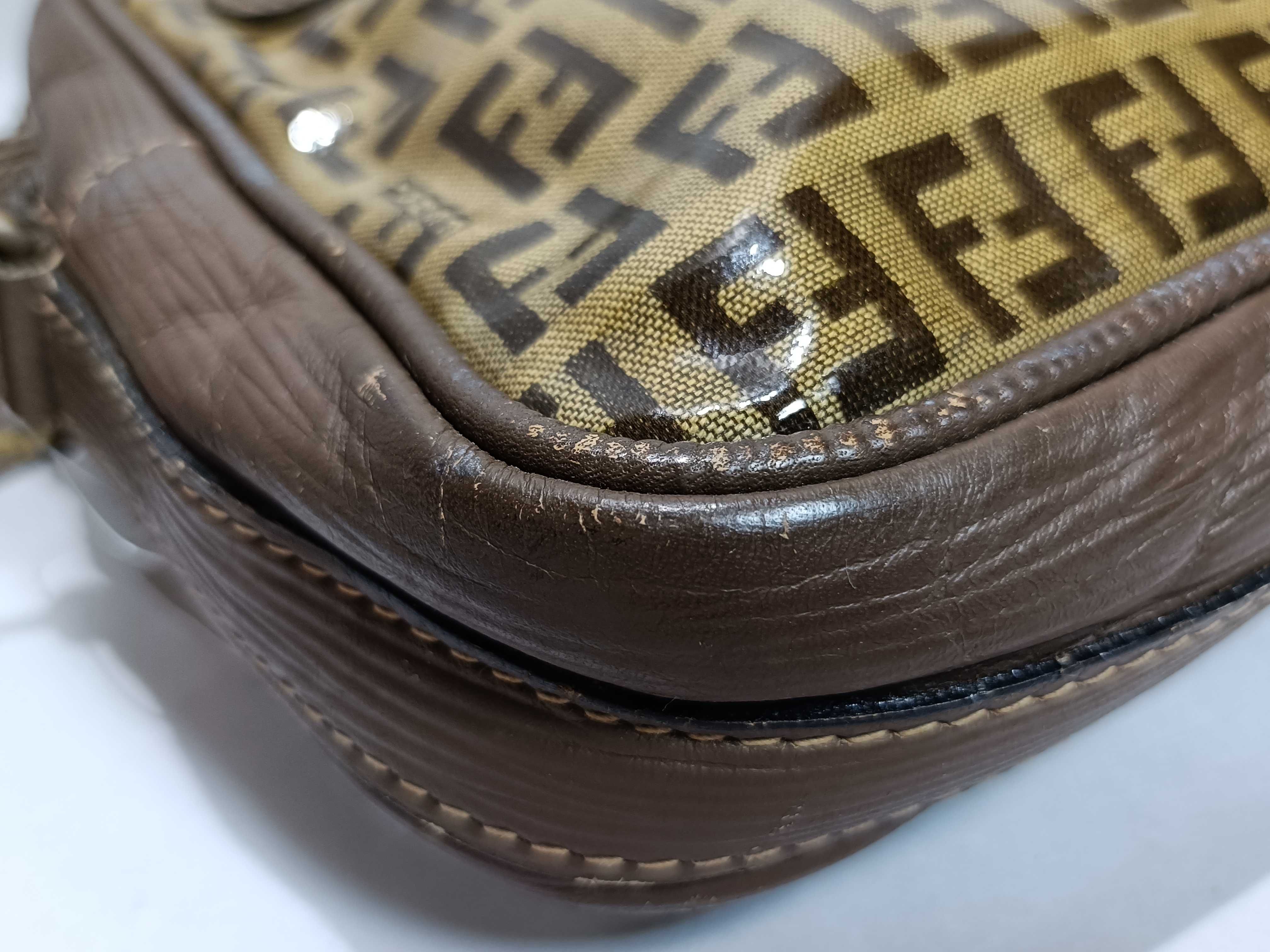 Zucca pattern vinyl shoulder bag — view 7