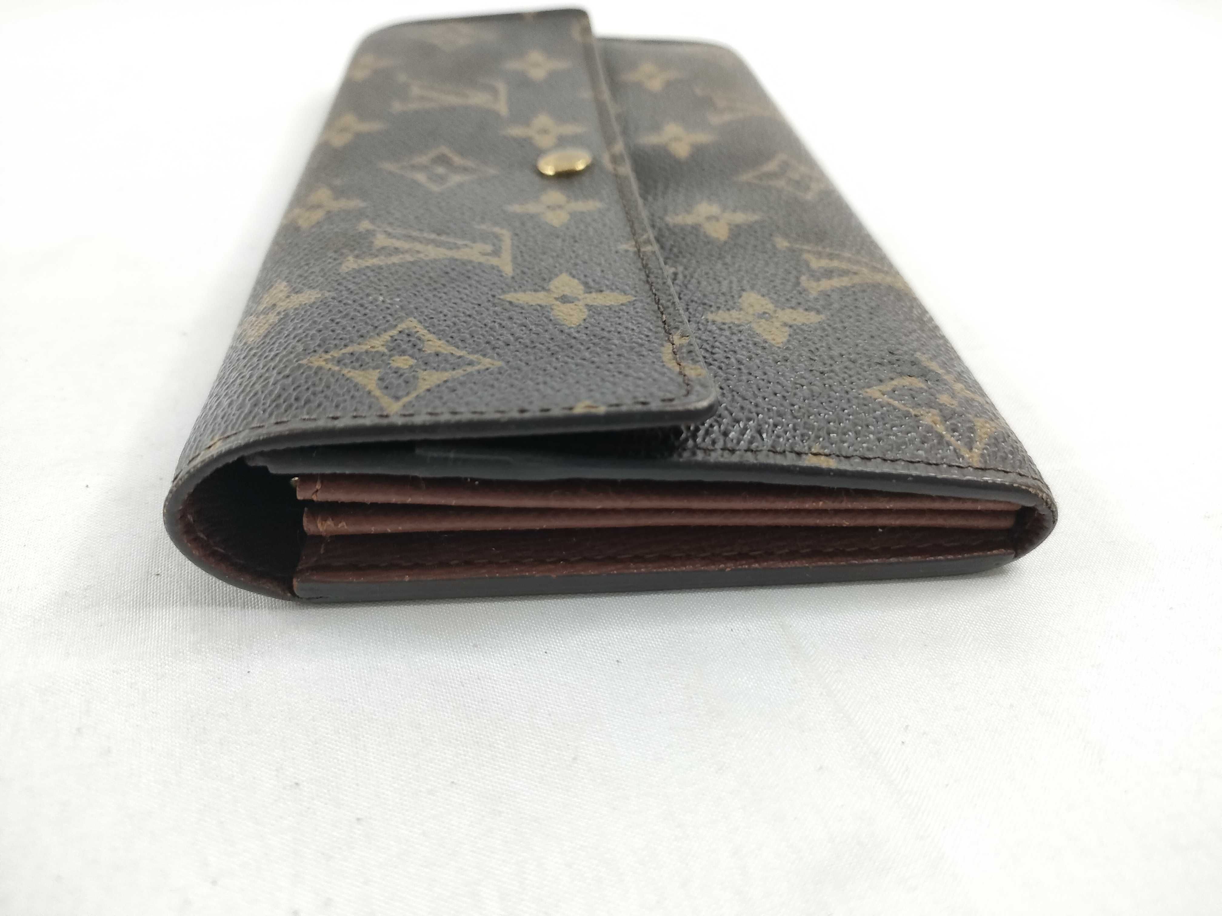 Monogram Louis Vuitton Monogram Portefeuille Sarah M61734/MB0005 Wallet — view 5