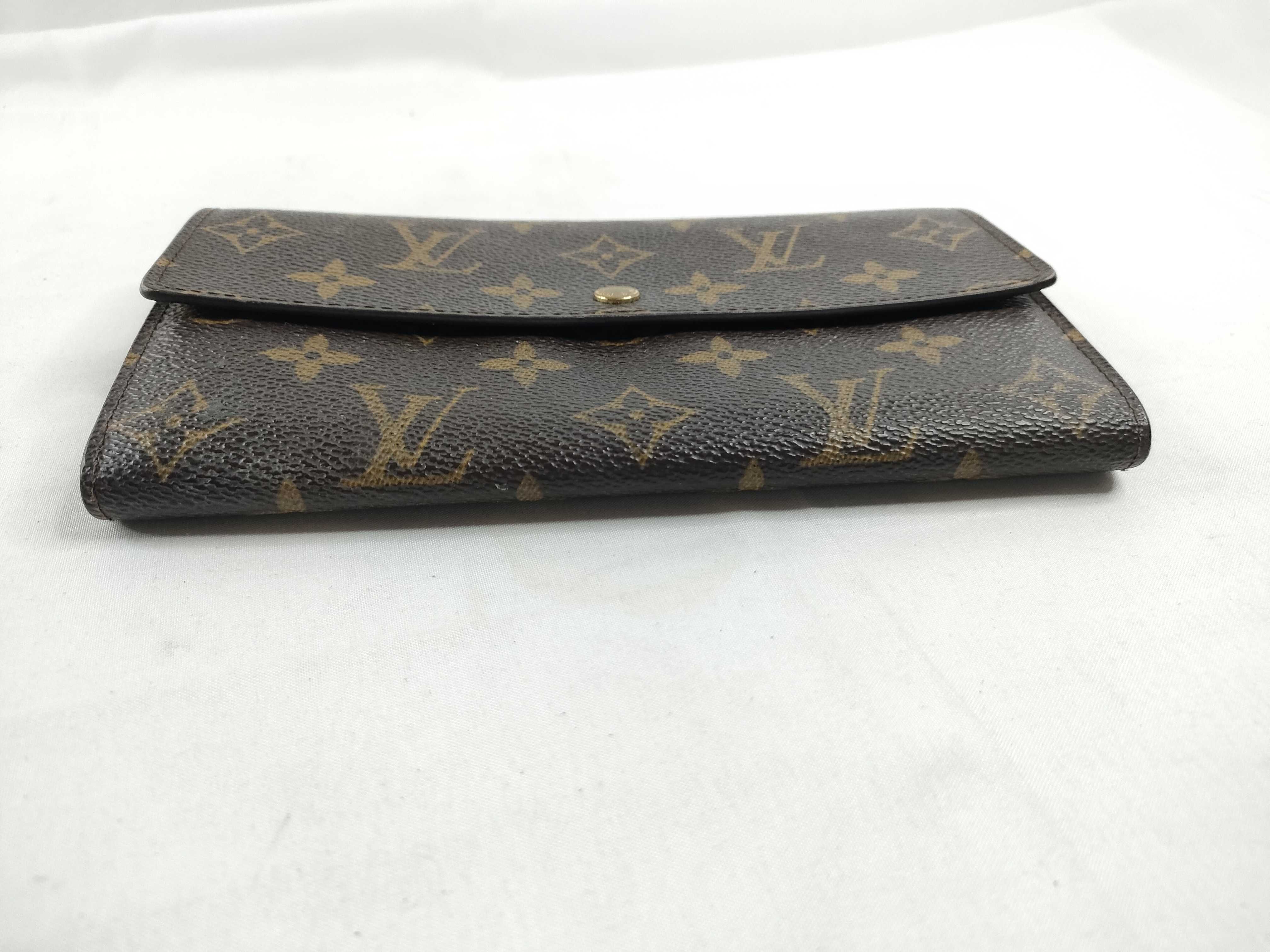 Monogram Louis Vuitton Monogram Portefeuille Sarah M61734/MB0005 Wallet — view 6