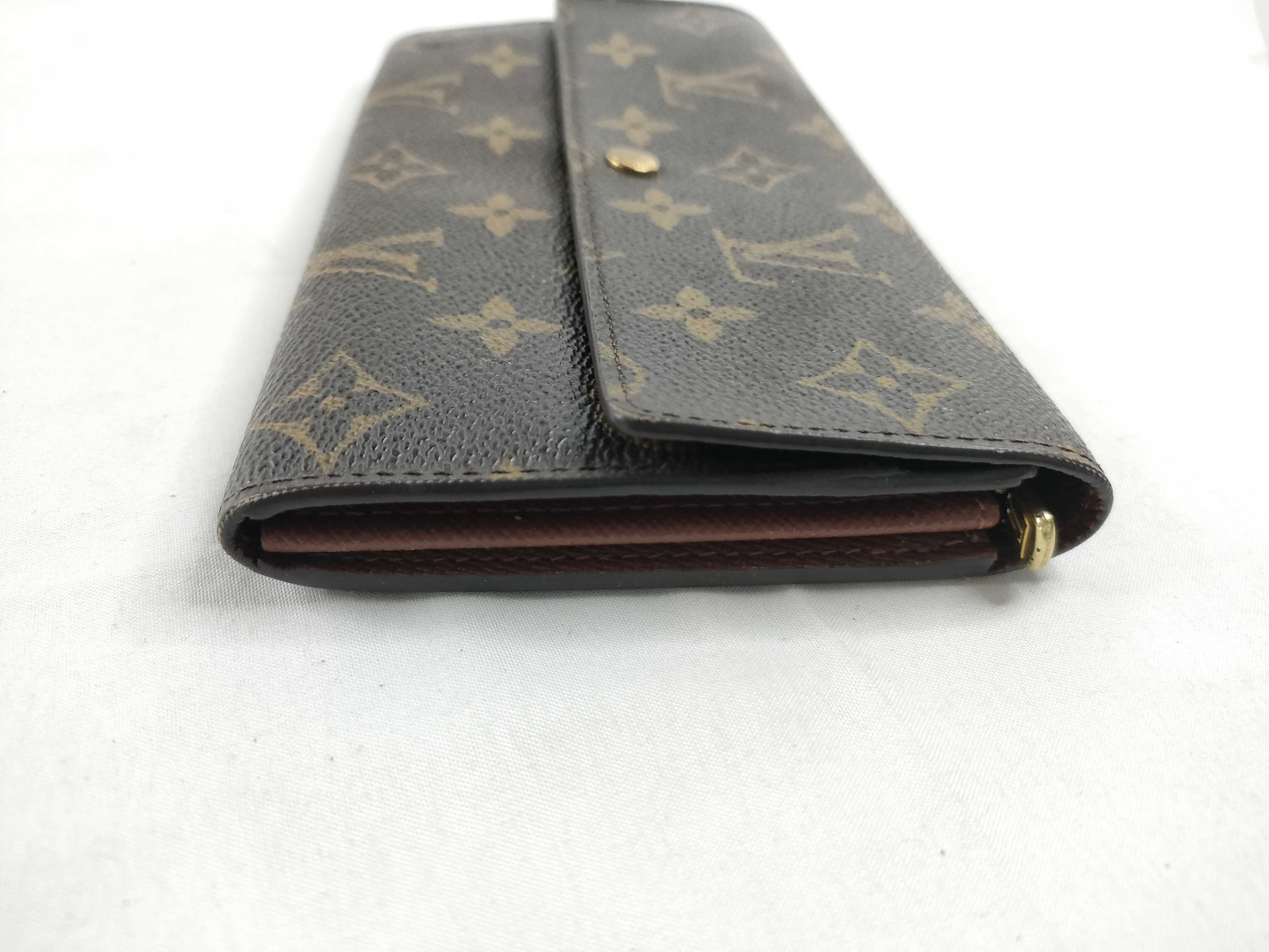 Monogram Louis Vuitton Monogram Portefeuille Sarah M61734/MB0005 Wallet — view 7