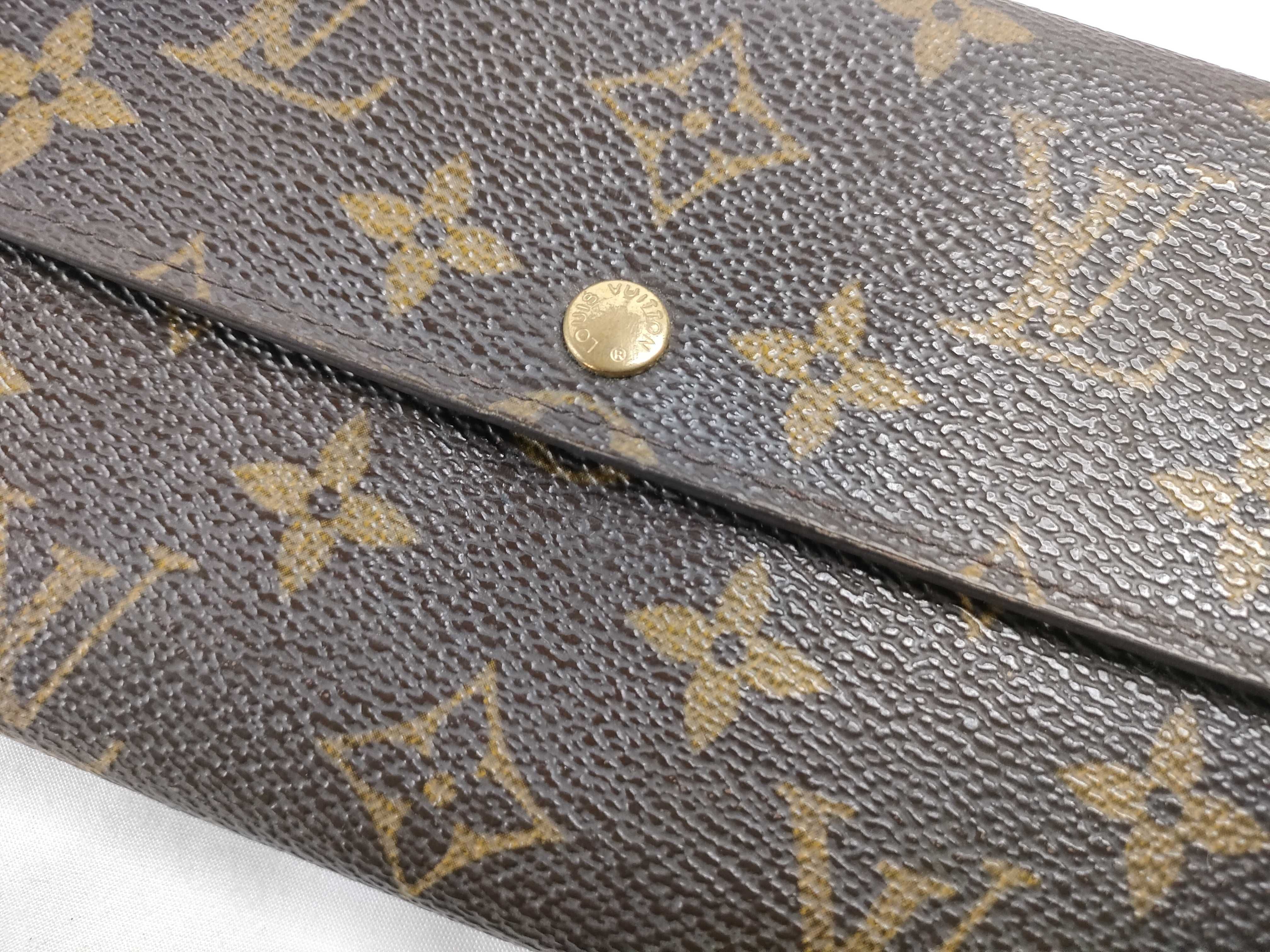 Monogram Louis Vuitton Monogram Portefeuille Sarah M61734/MB0005 Wallet — view 8