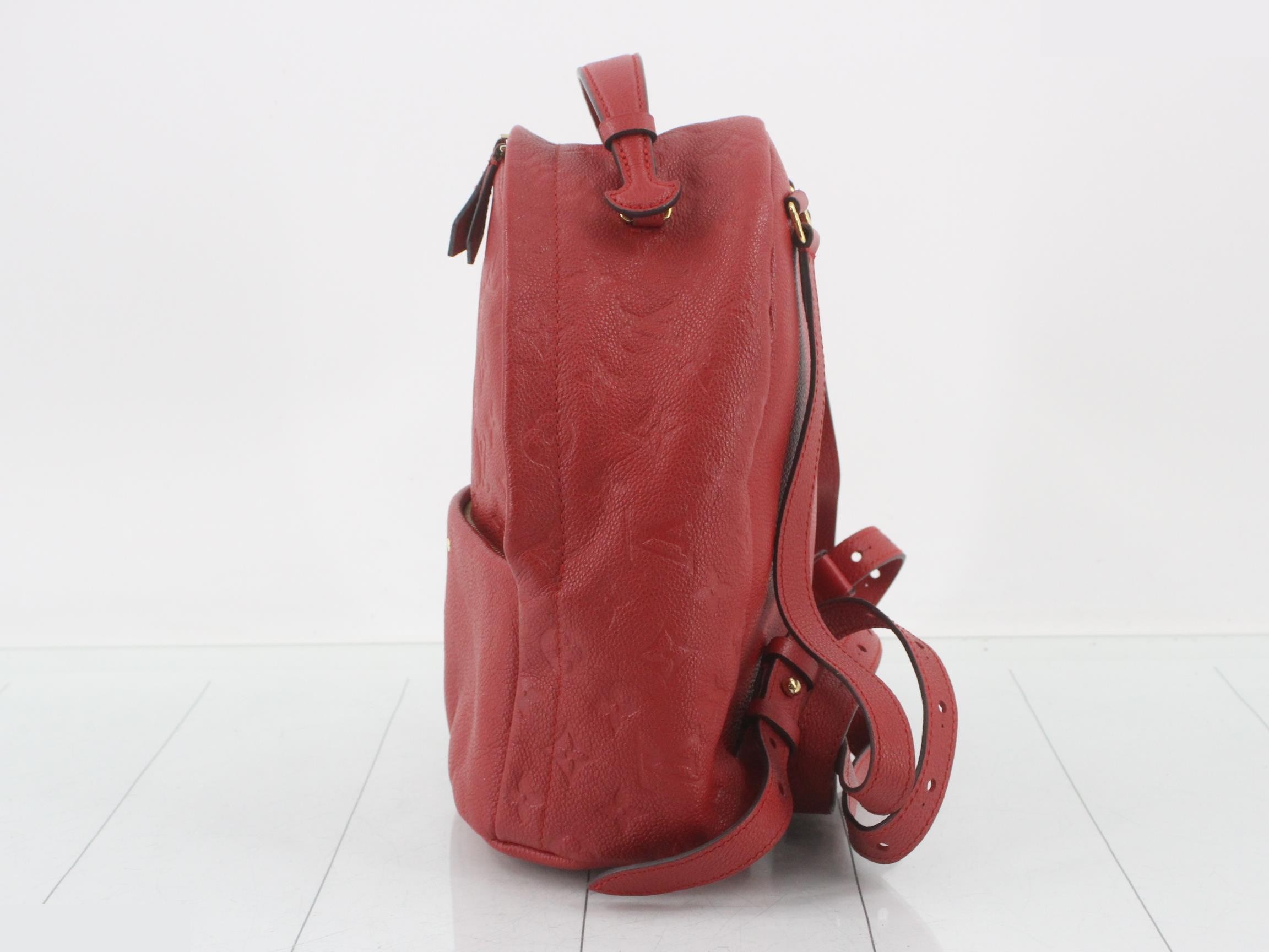 Monogram Empreinte Sorbonne Cerise Backpack — view 3