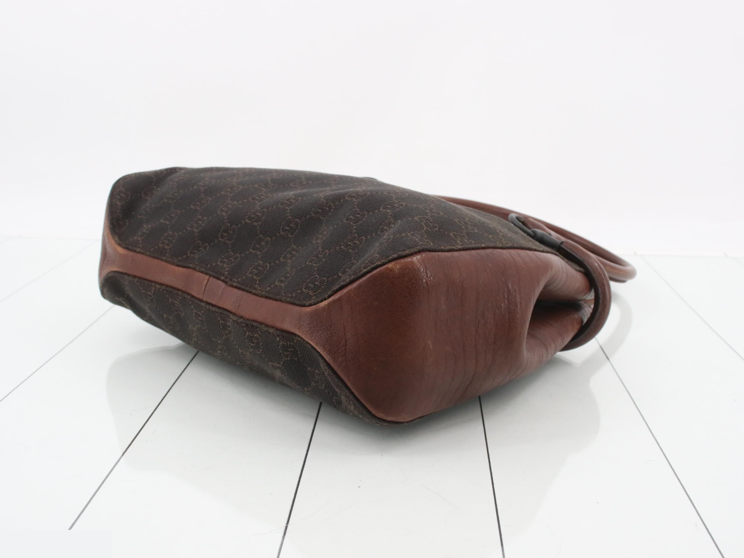 GG Canvas Horsebit Tote Bag — view 6