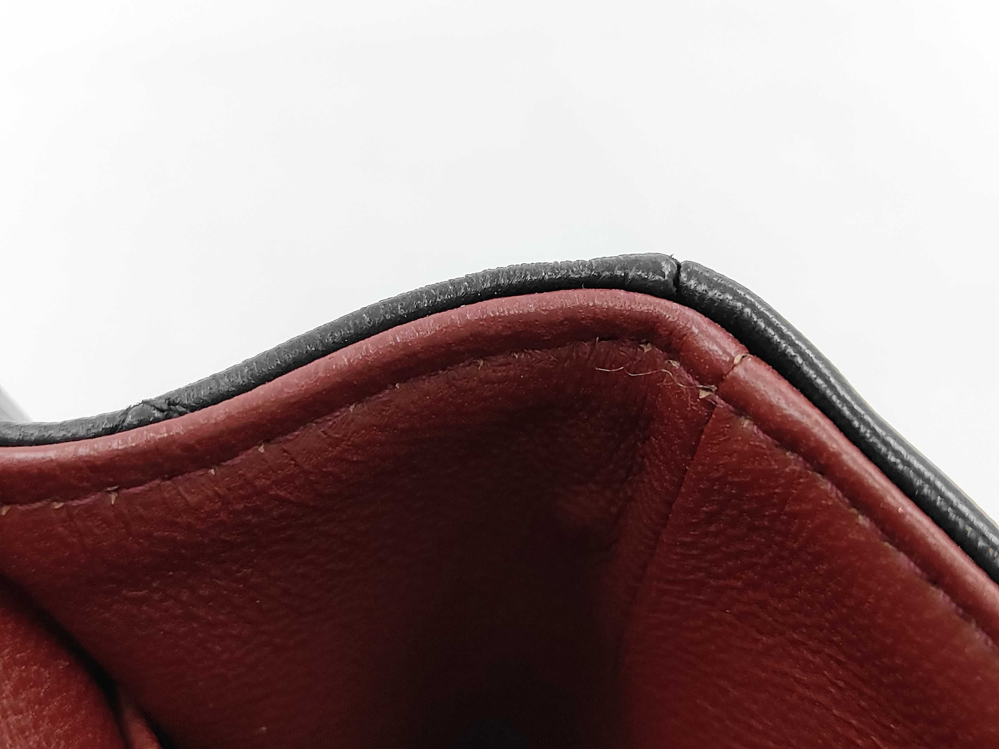 Lambskin Matelassé Turnlock Double Flap Double Chain Shoulder Bag — view 14