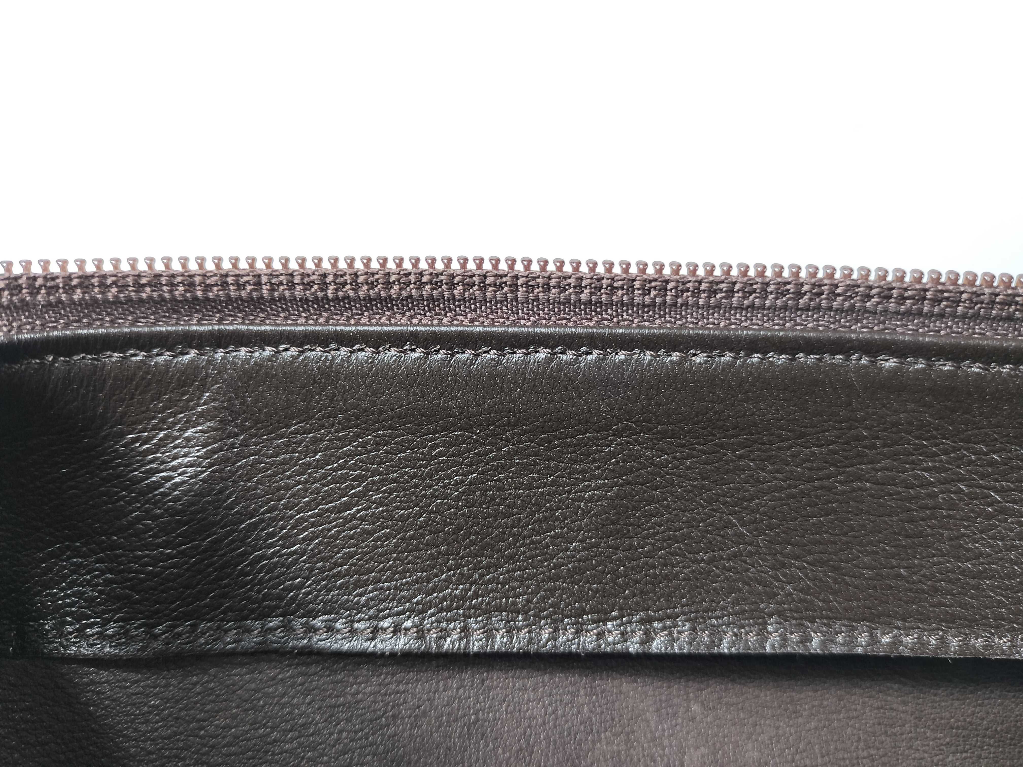 Suede Anagram One-Shoulder Bag, Brown Shoulder Bag — view 10