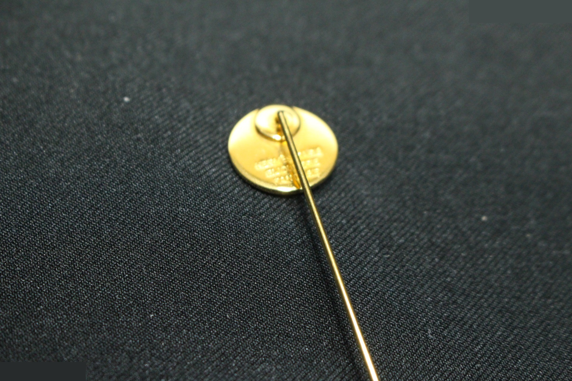 Sellier Pin Brooch - Gold — view 4