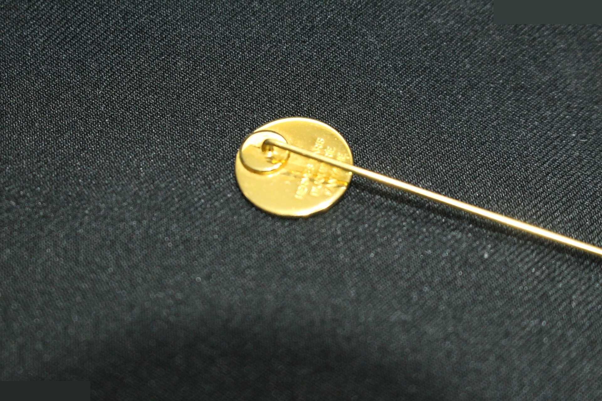 Sellier Pin Brooch - Gold — view 5
