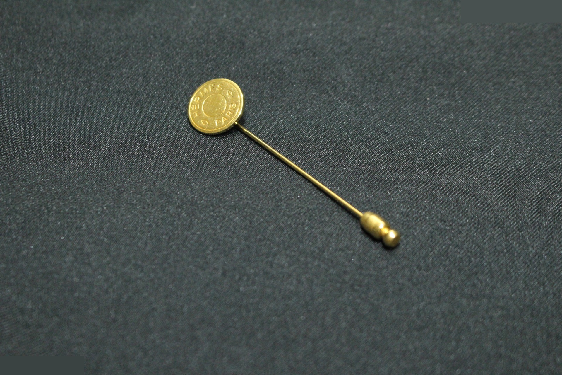 Sellier Pin Brooch - Gold — view 7