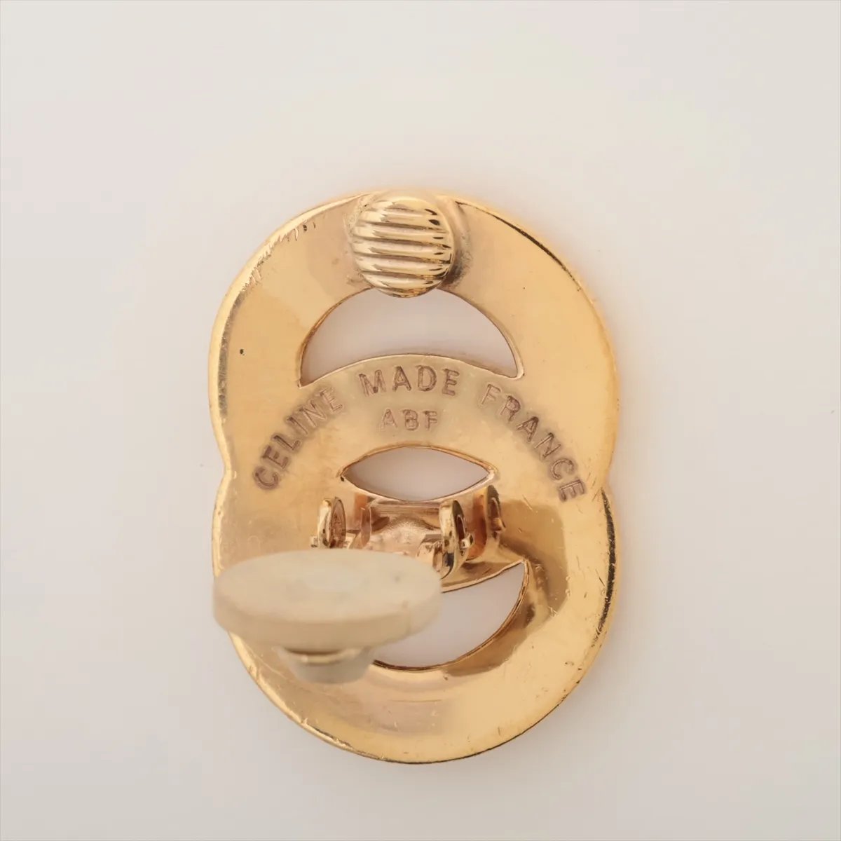 earrings (for both ears), GP gold. — view 5