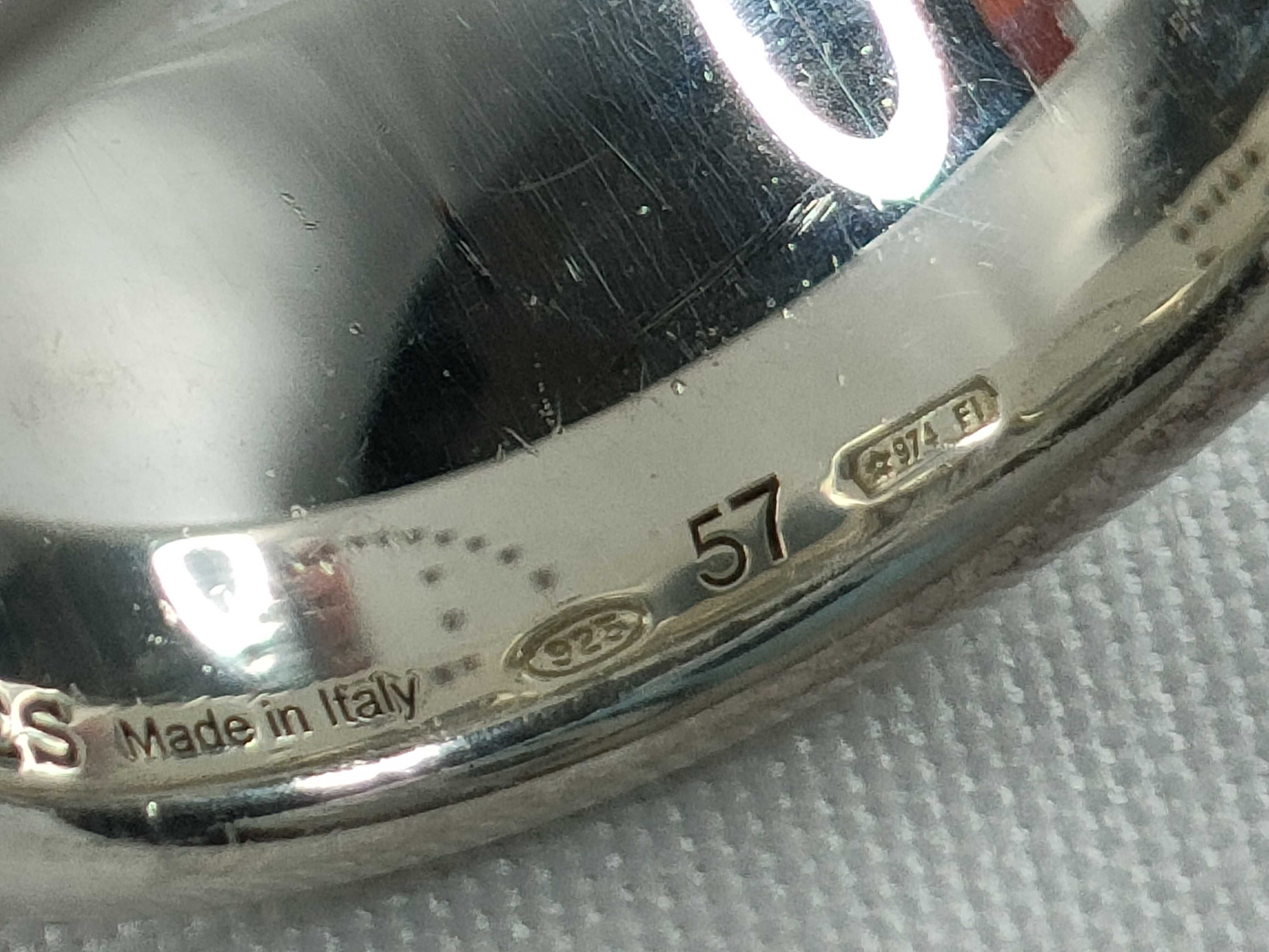 Hermès H-shaped punched ring, sterling silver 925 ring — view 7