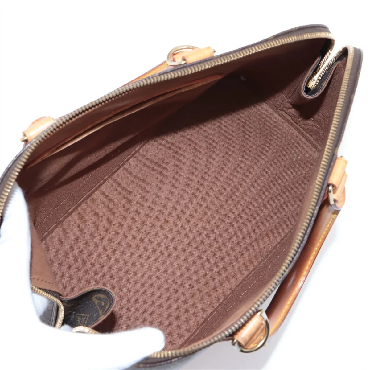 Monogram Alma M51130 VI0987 Brown Cadena Unlock Hardened — view 7