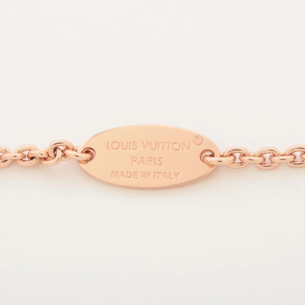 M00985 Collier LV Iconic TE5205 Necklace, GP x Rhinestone, Rose Gold, — view 4
