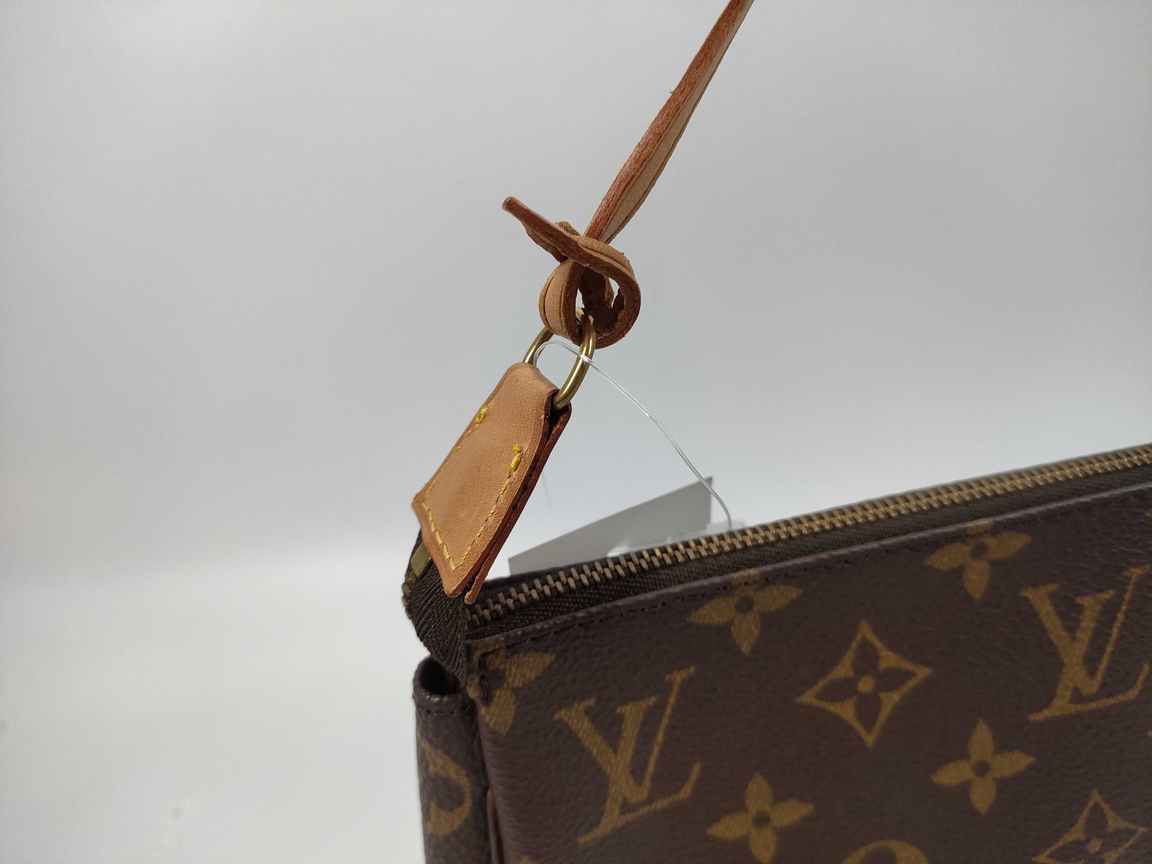 Monogram Sac Shopping Bag with attached pouch — view 3