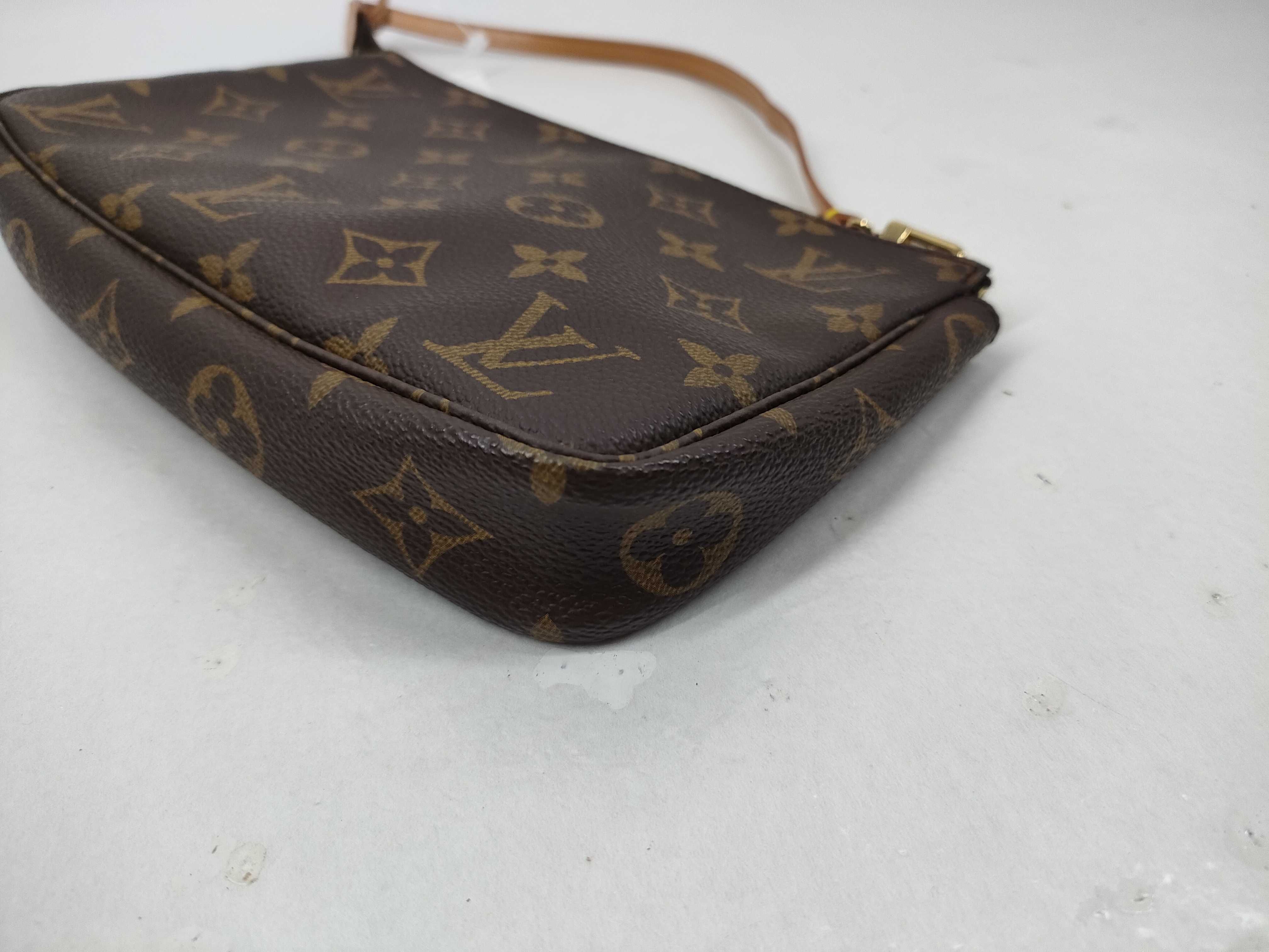 Monogram Sac Shopping Bag with attached pouch — view 9