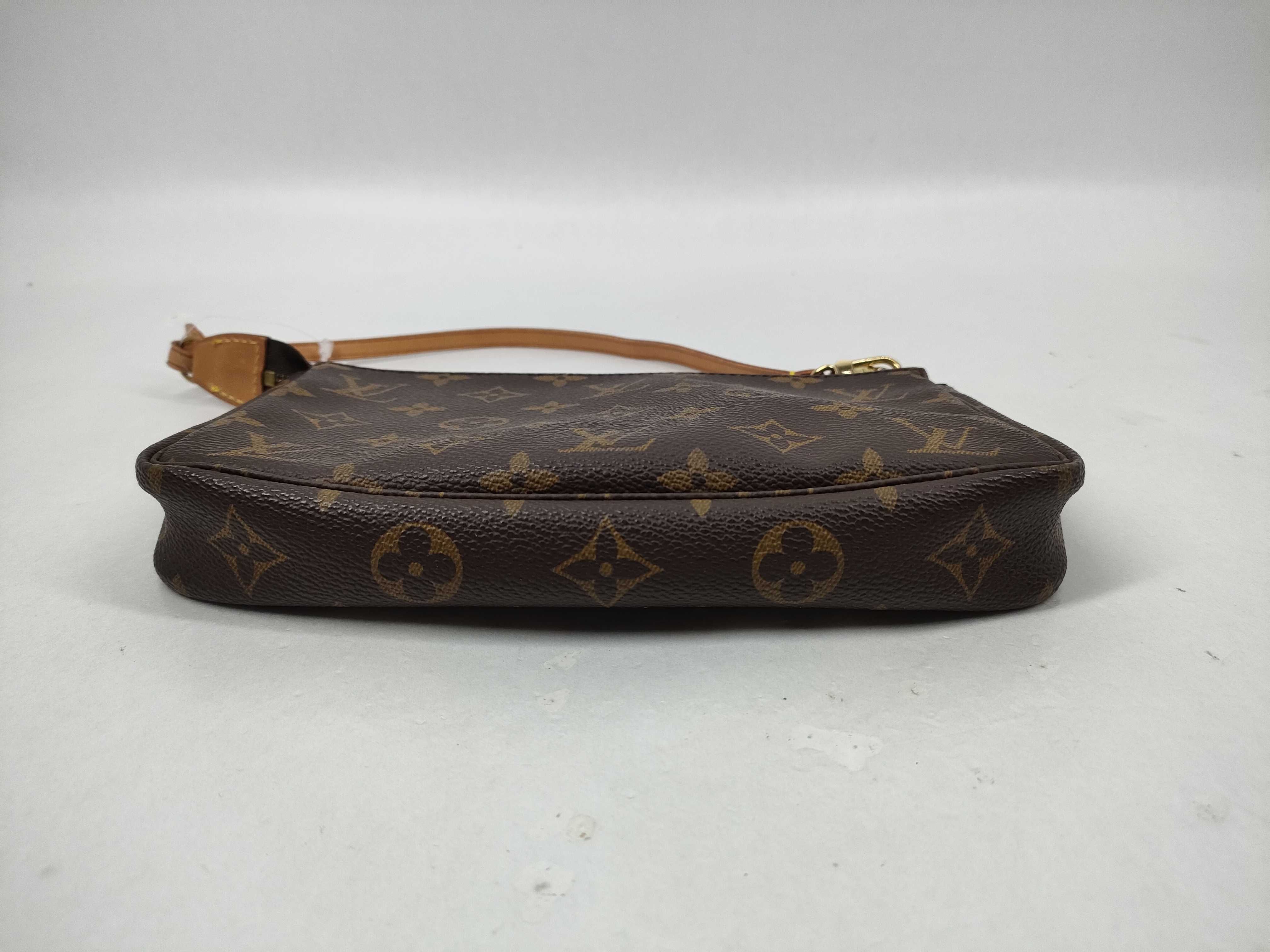 Monogram Sac Shopping Bag with attached pouch — view 10
