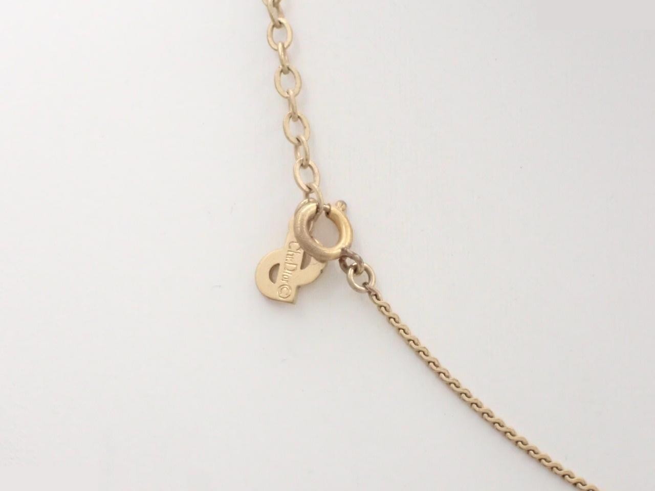 logo necklace, chain approximately 38cm — view 2