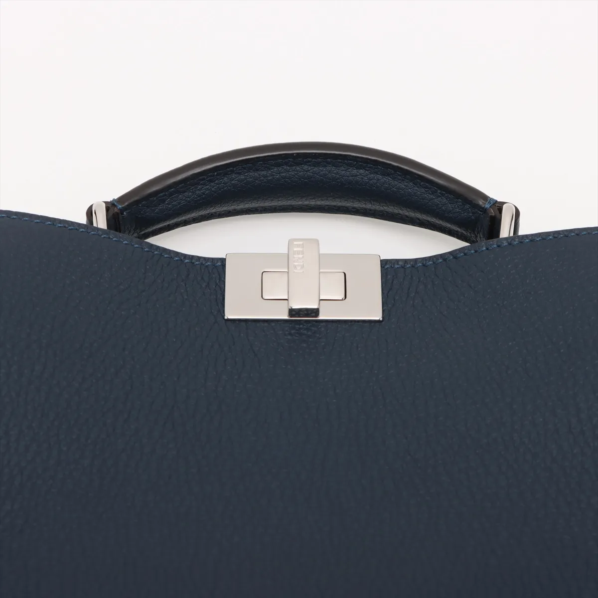 Peekaboo IC U Small Leather 2WAY Handbag Blue 7VA530 — view 6