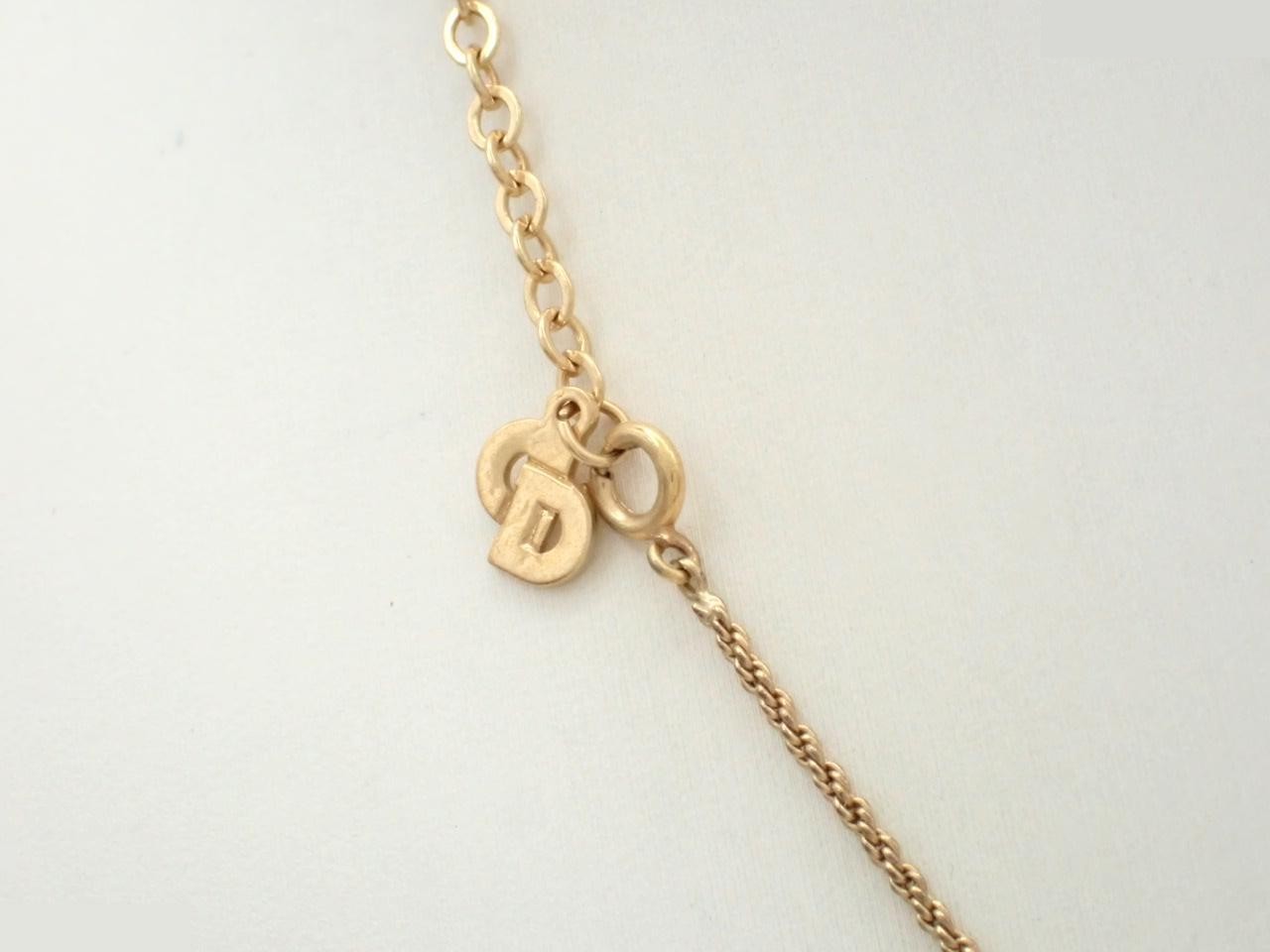 Circle logo necklace, chain approximately 44cm — view 2
