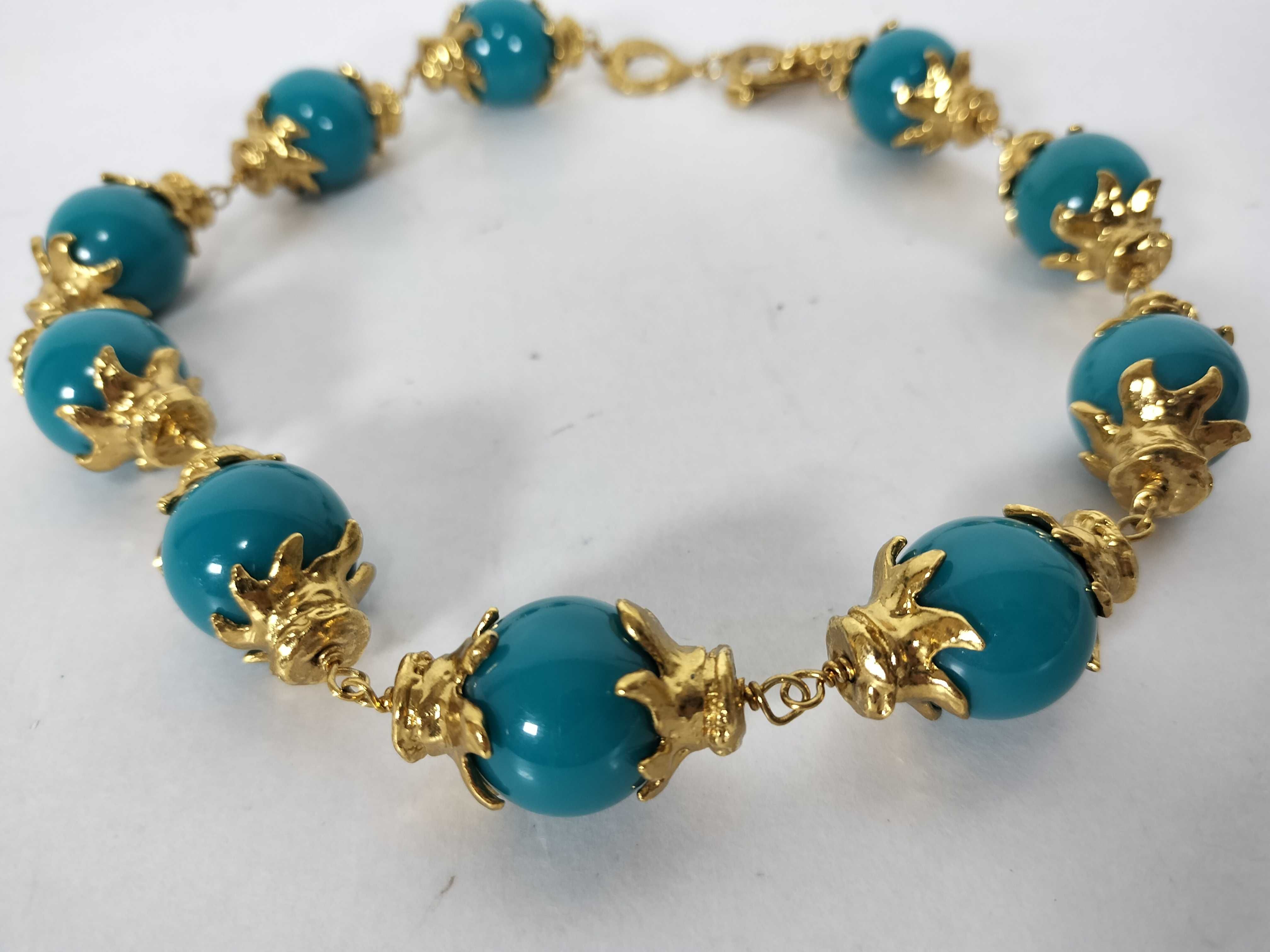large stone necklace — view 2