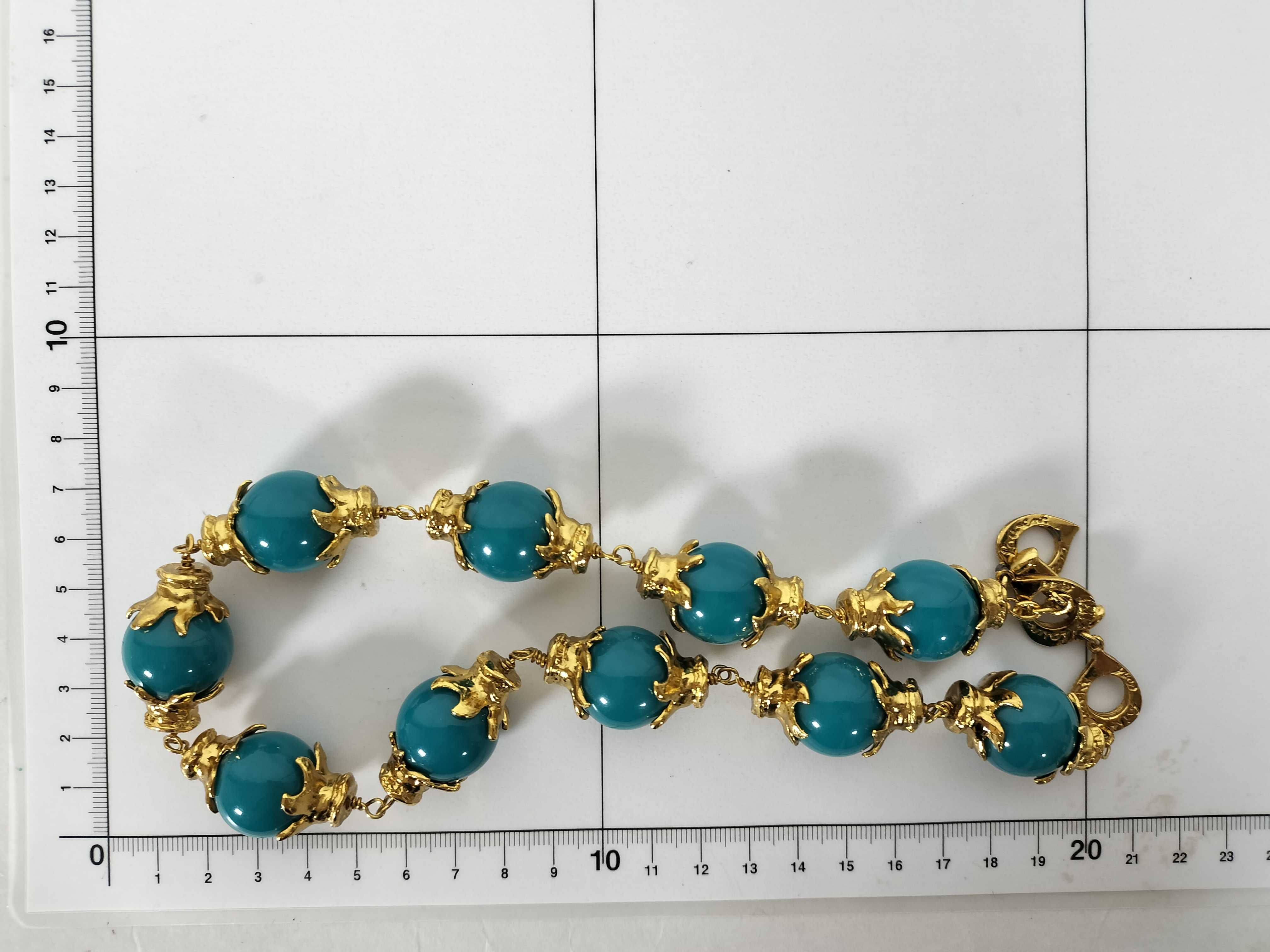 large stone necklace — view 3