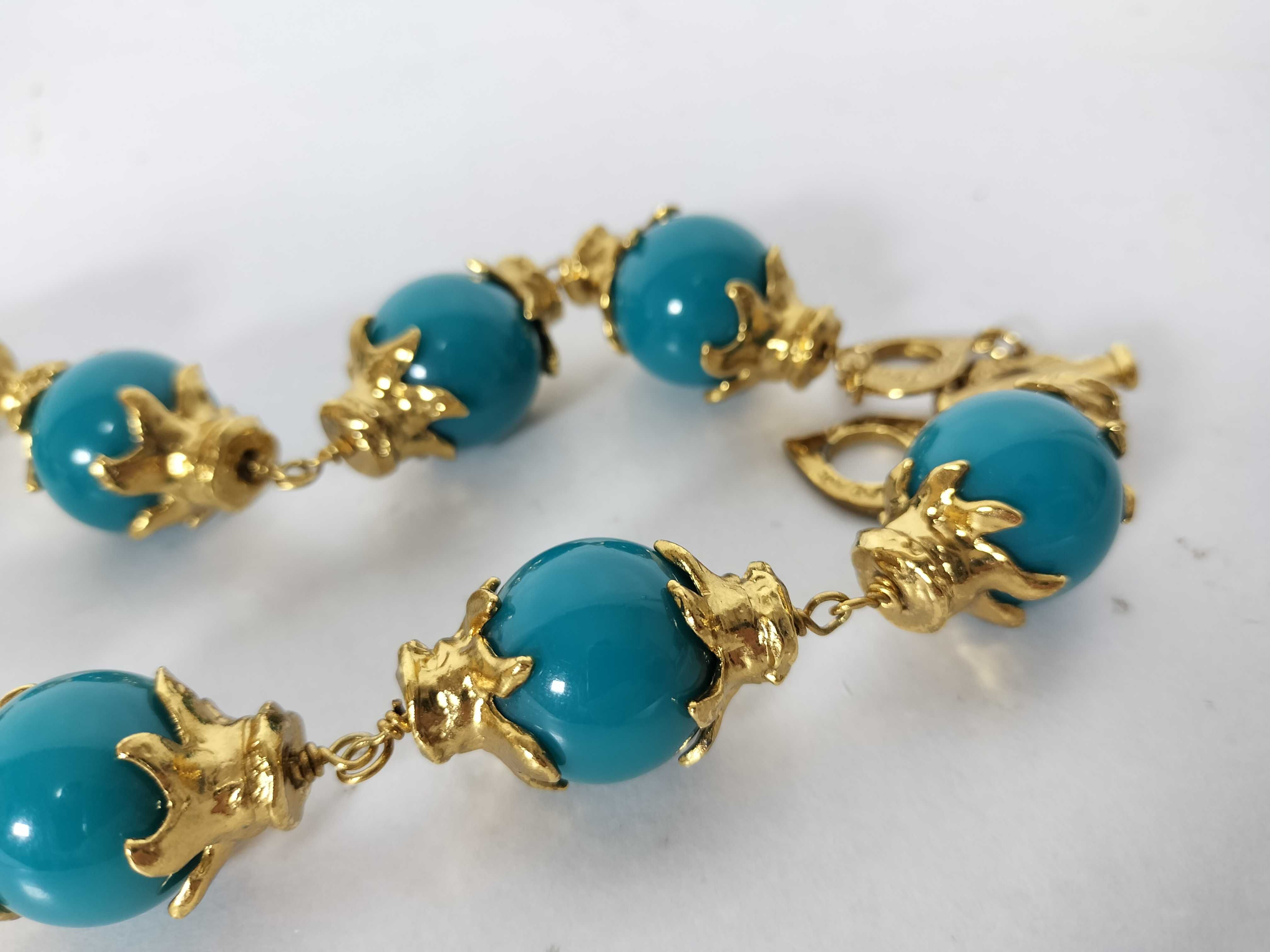 large stone necklace — view 6