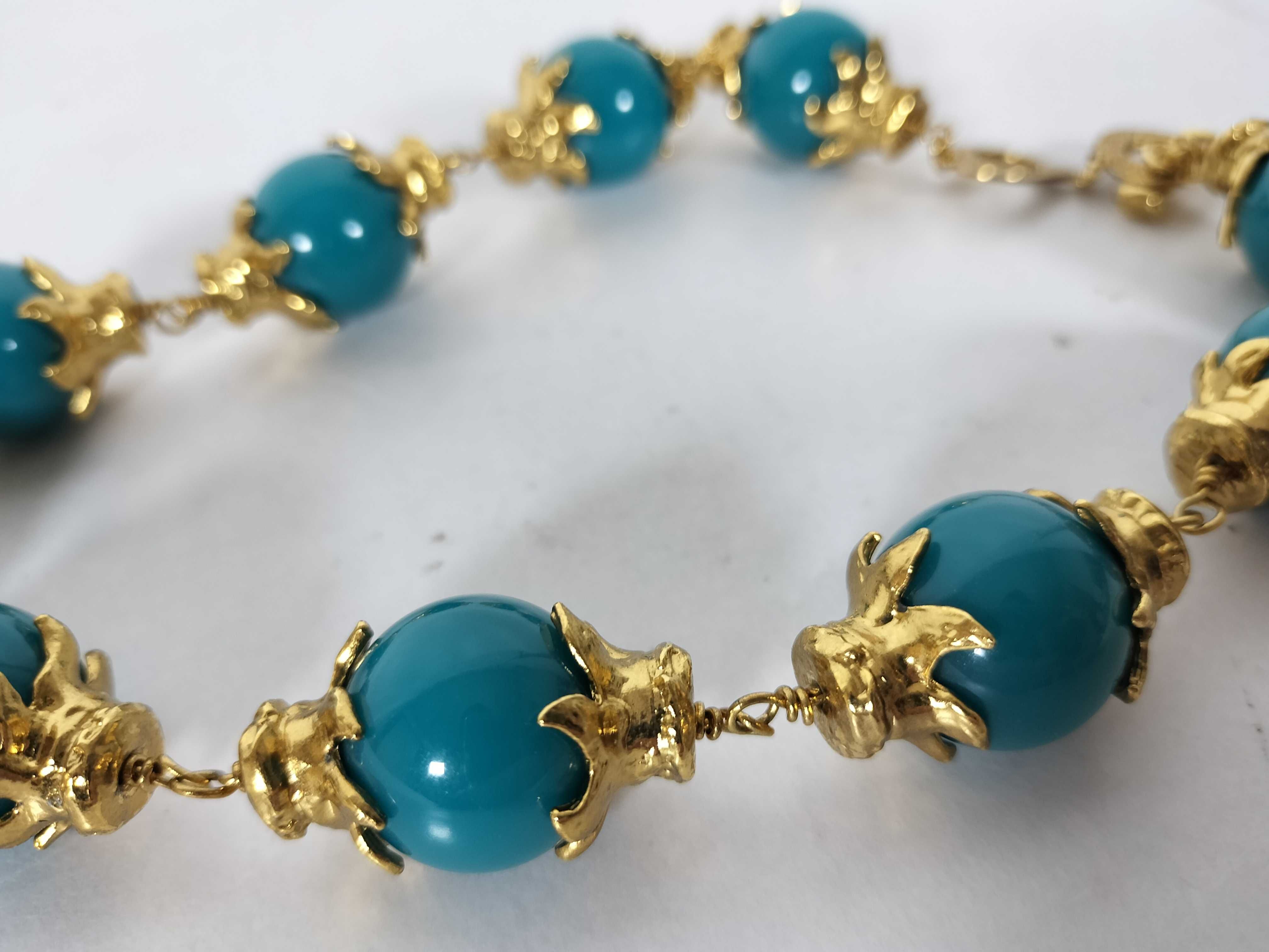 large stone necklace — view 10