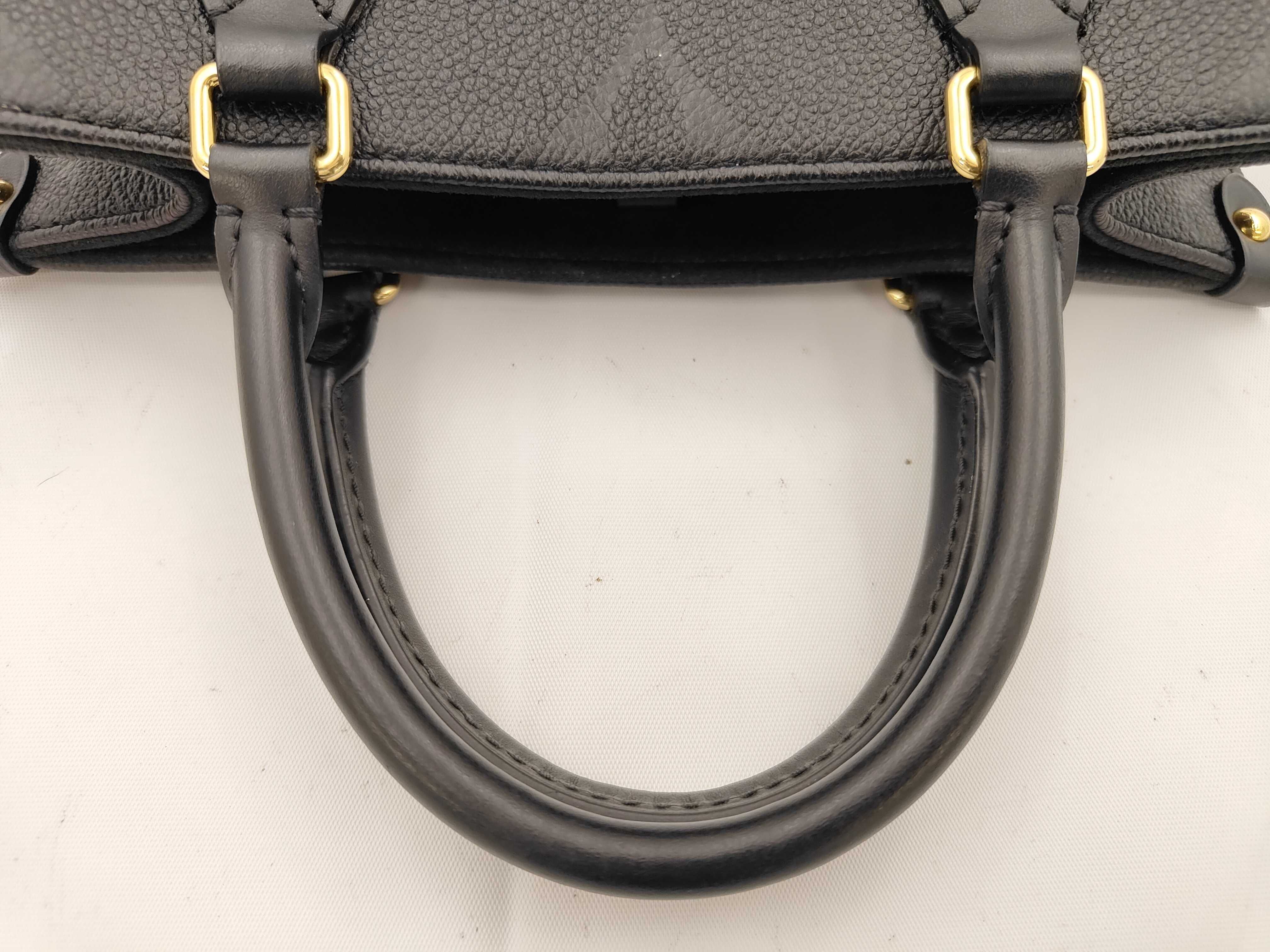 Black Monogram Empreinte Leather Onsago PM Handbag — view 3