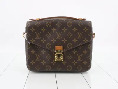 Monogram Pochette Metis MM 2-Way Shoulder Bag, Brown