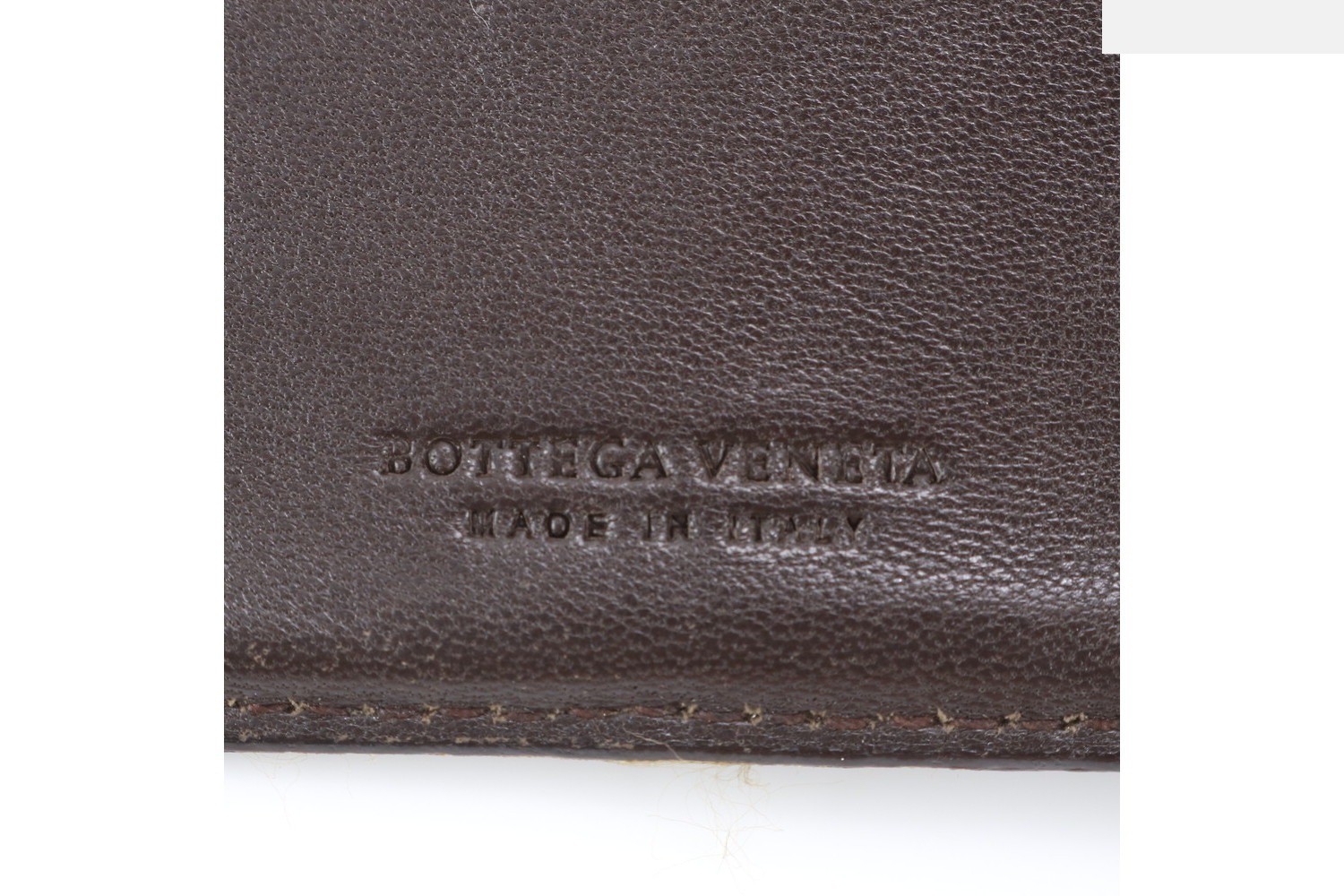 Intrecciato 114074 Leather Long Wallet, Bi-fold — view 10