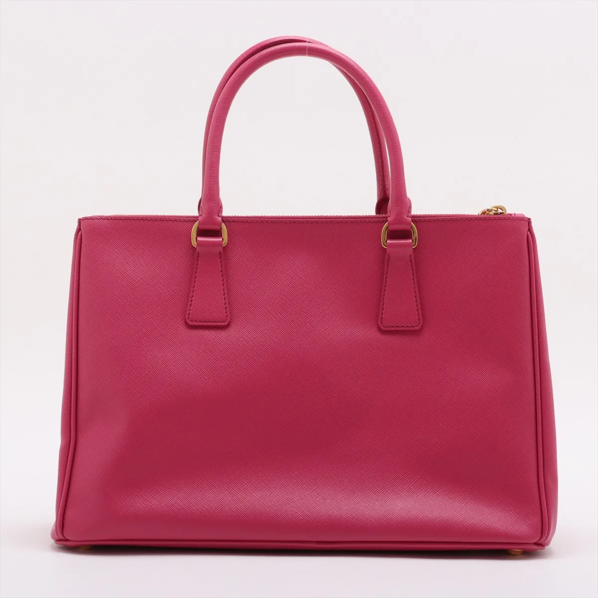 Saffiano Galleria Leather 2WAY Handbag Pink — view 2