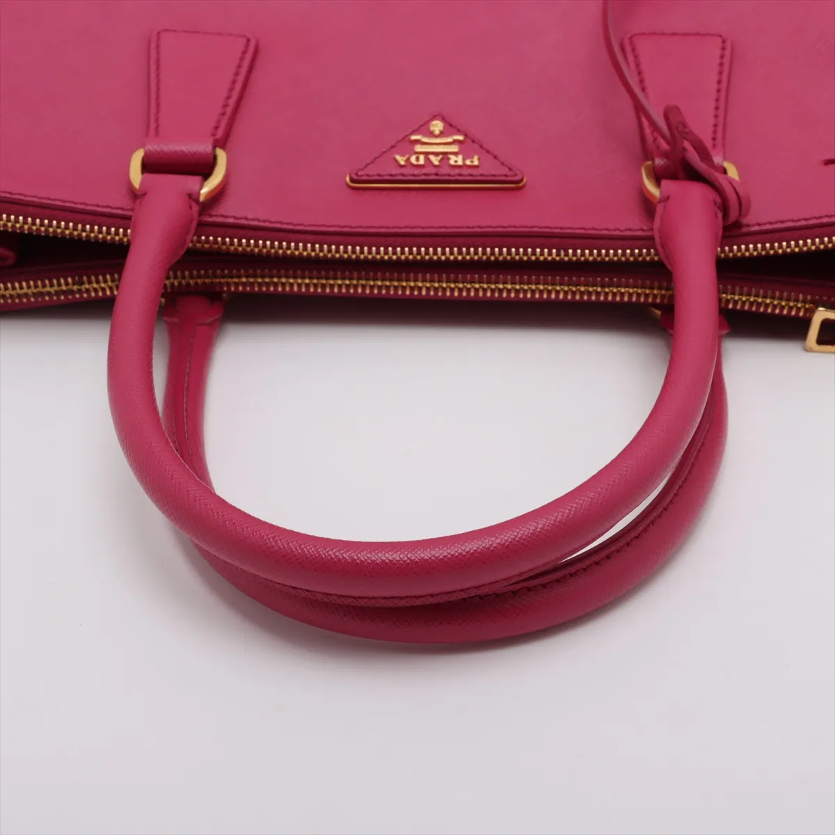 Saffiano Galleria Leather 2WAY Handbag Pink — view 5