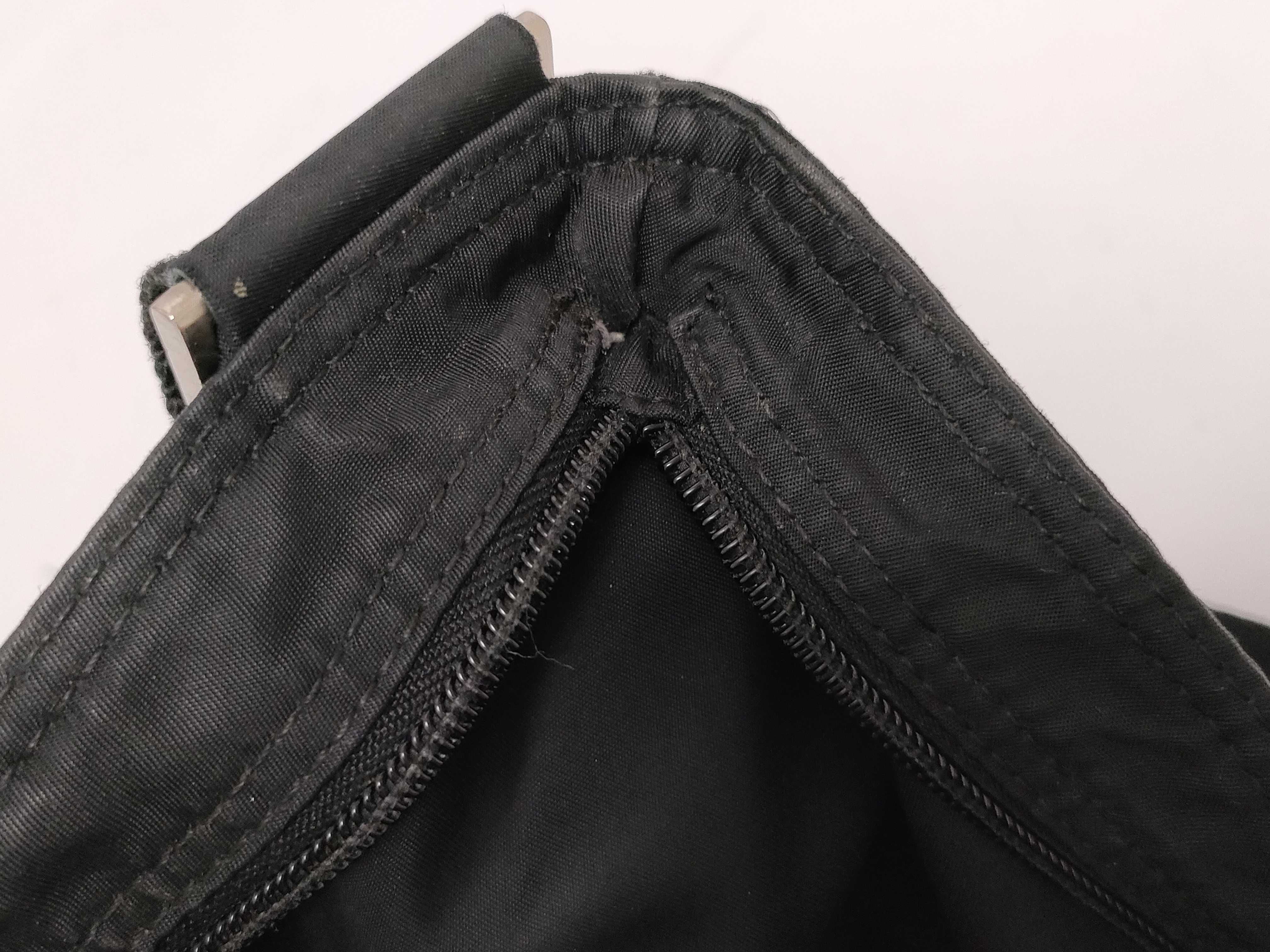 Nylon Sacoche Logo Handbag — view 11