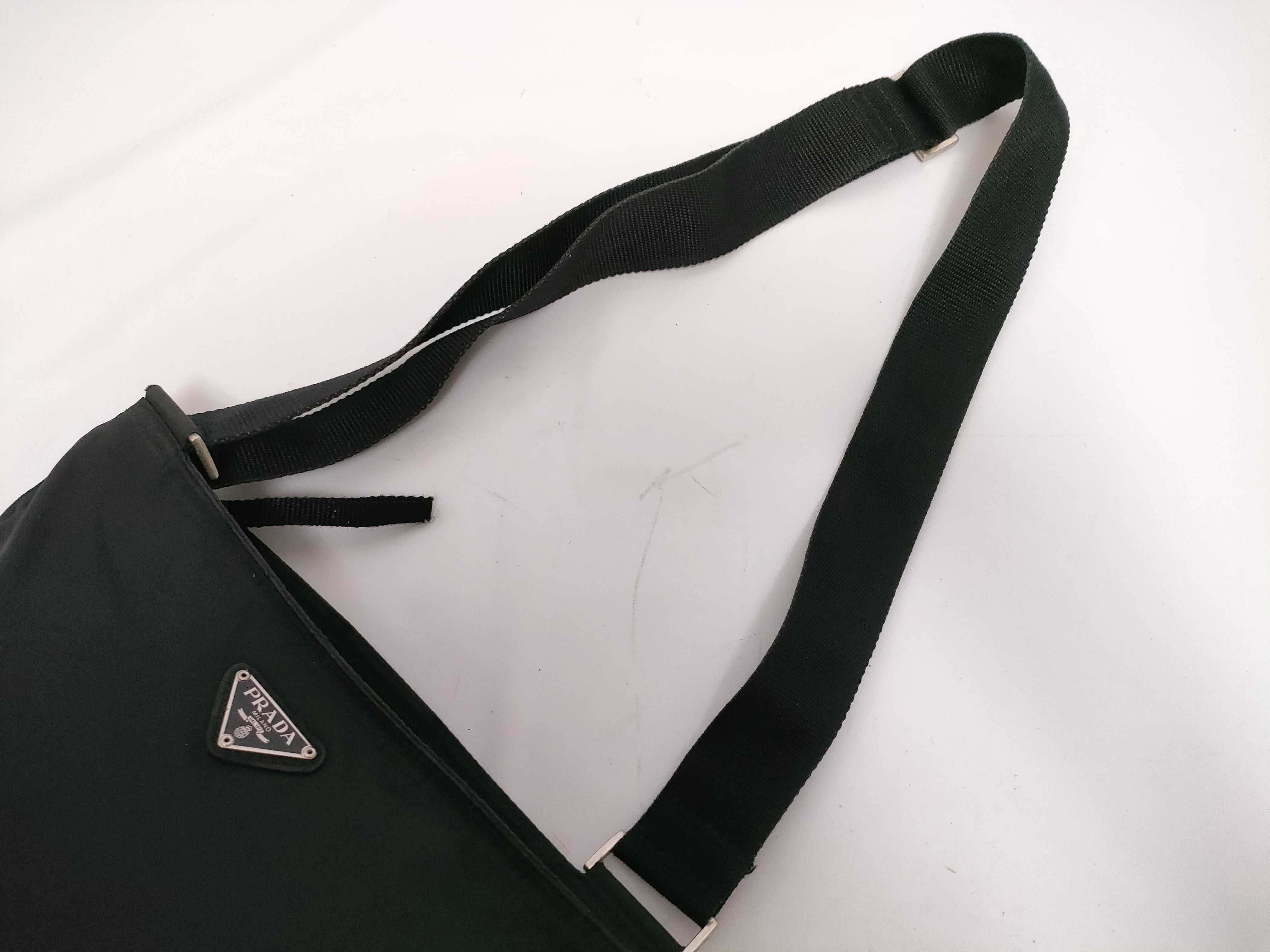 Nylon Sacoche Logo Handbag — view 3