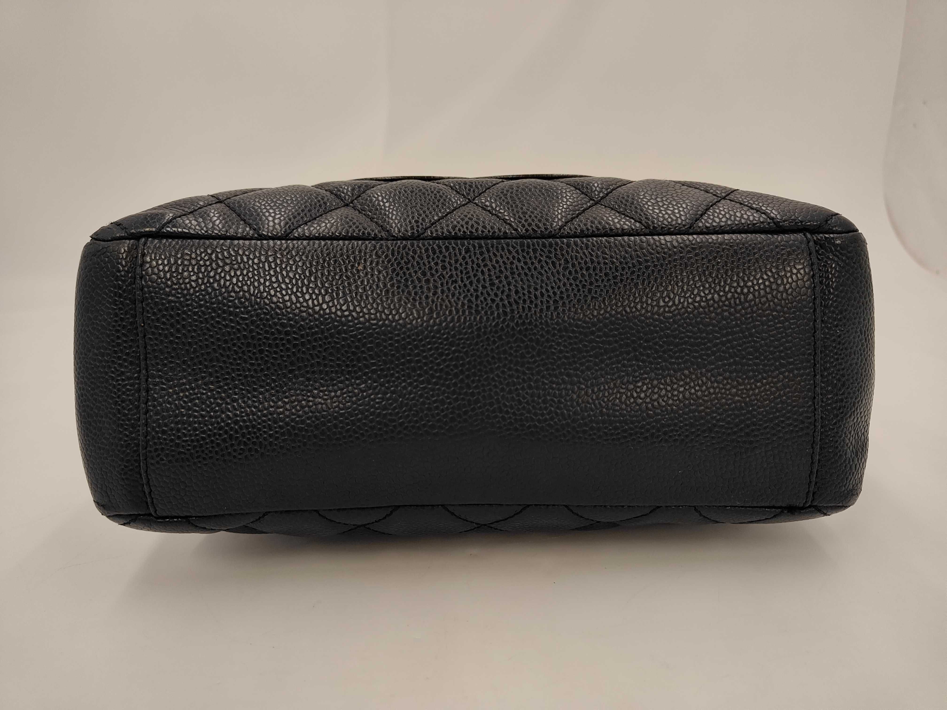 PST Caviar Black Tote Bag — view 3