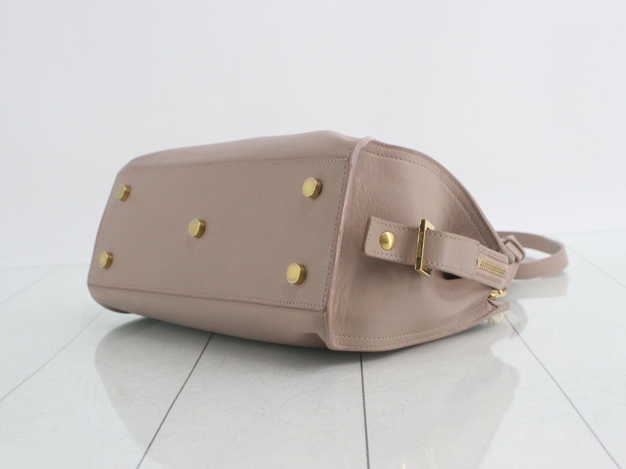 Monogram Baby Cabas Leather 2-Way Shoulder/Handbag — view 6