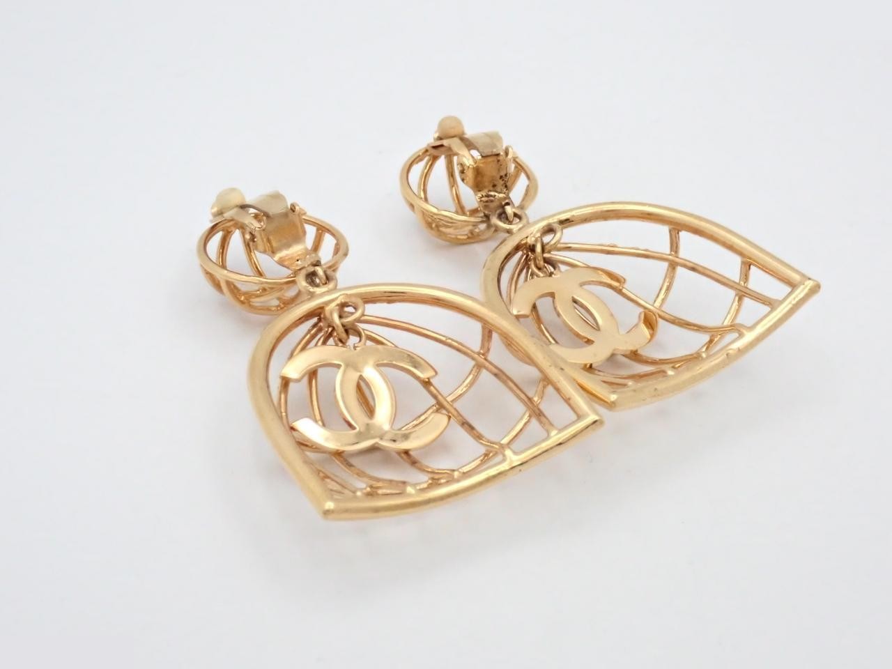 Birdcage Coco Mark Swing Earrings — view 2