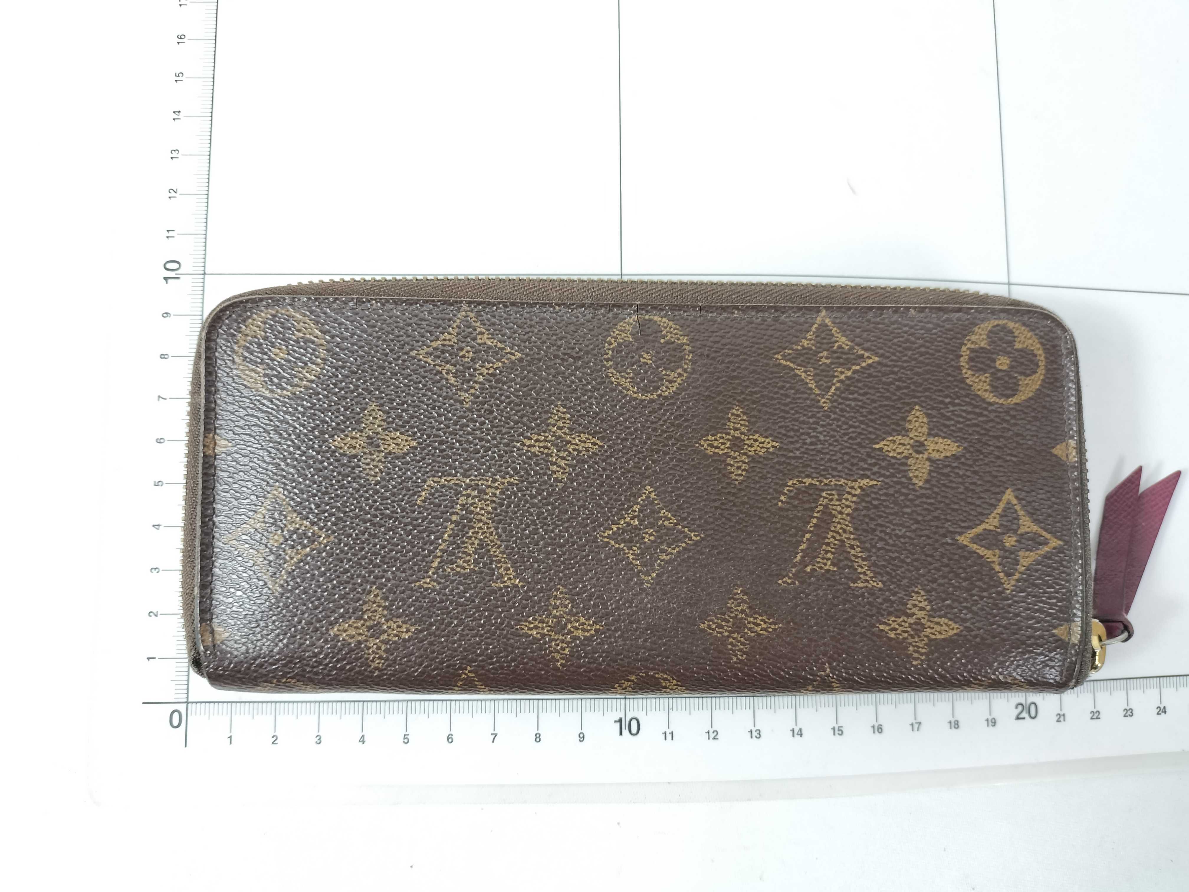 Monogram Louis Vuitton Monogram Portefeuille Clemence Long Wallet — view 2