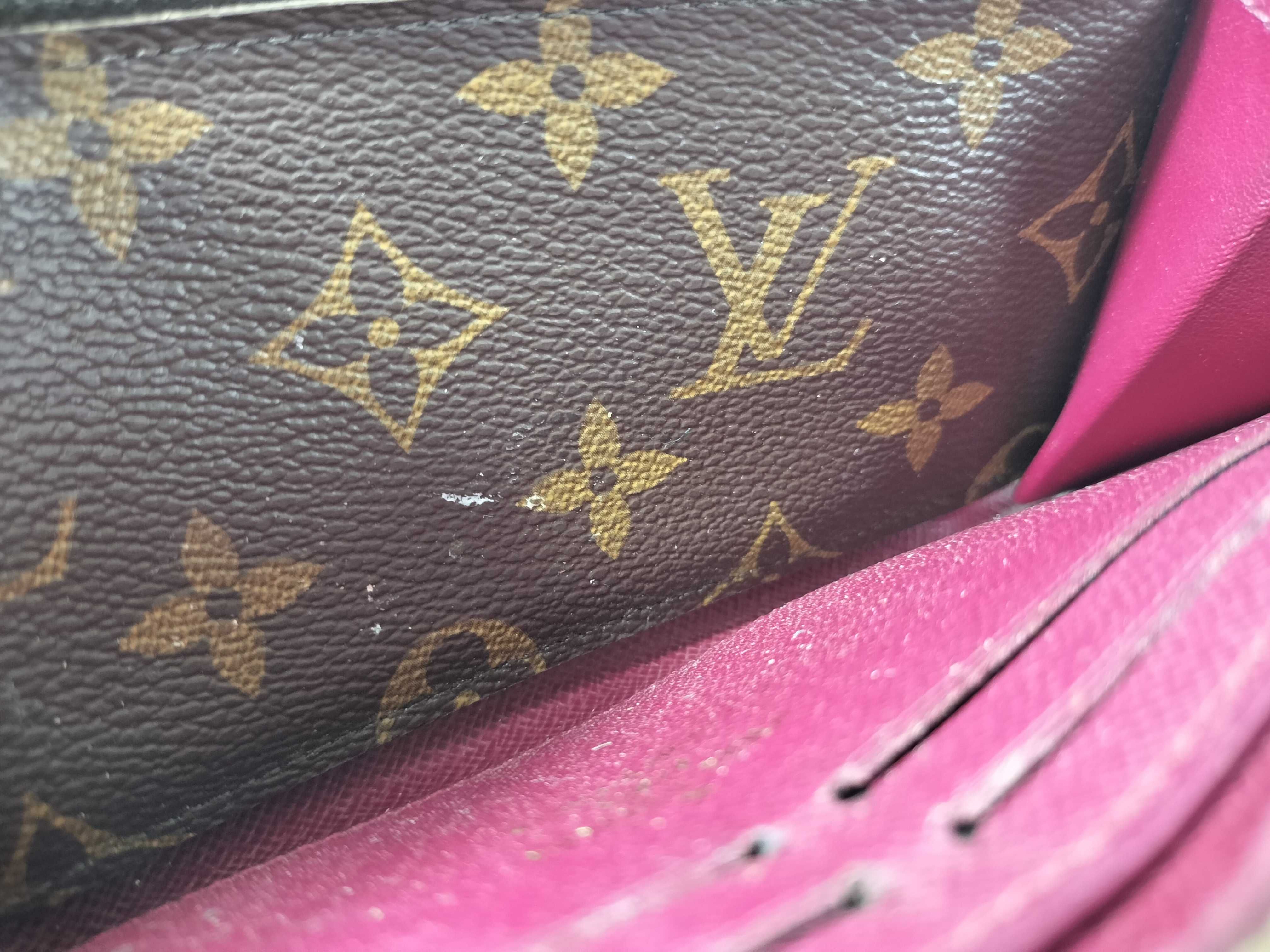 Monogram Louis Vuitton Monogram Portefeuille Clemence Long Wallet — view 12