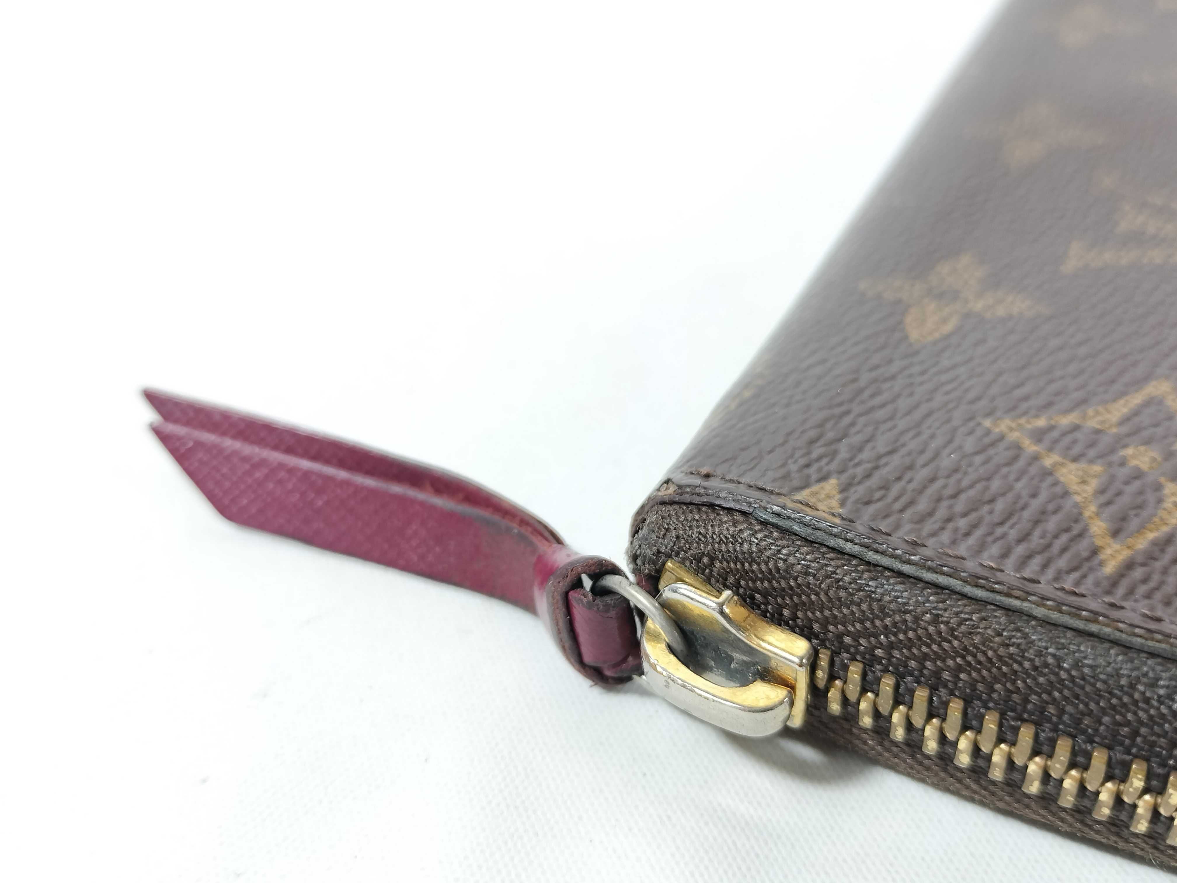 Monogram Louis Vuitton Monogram Portefeuille Clemence Long Wallet — view 6