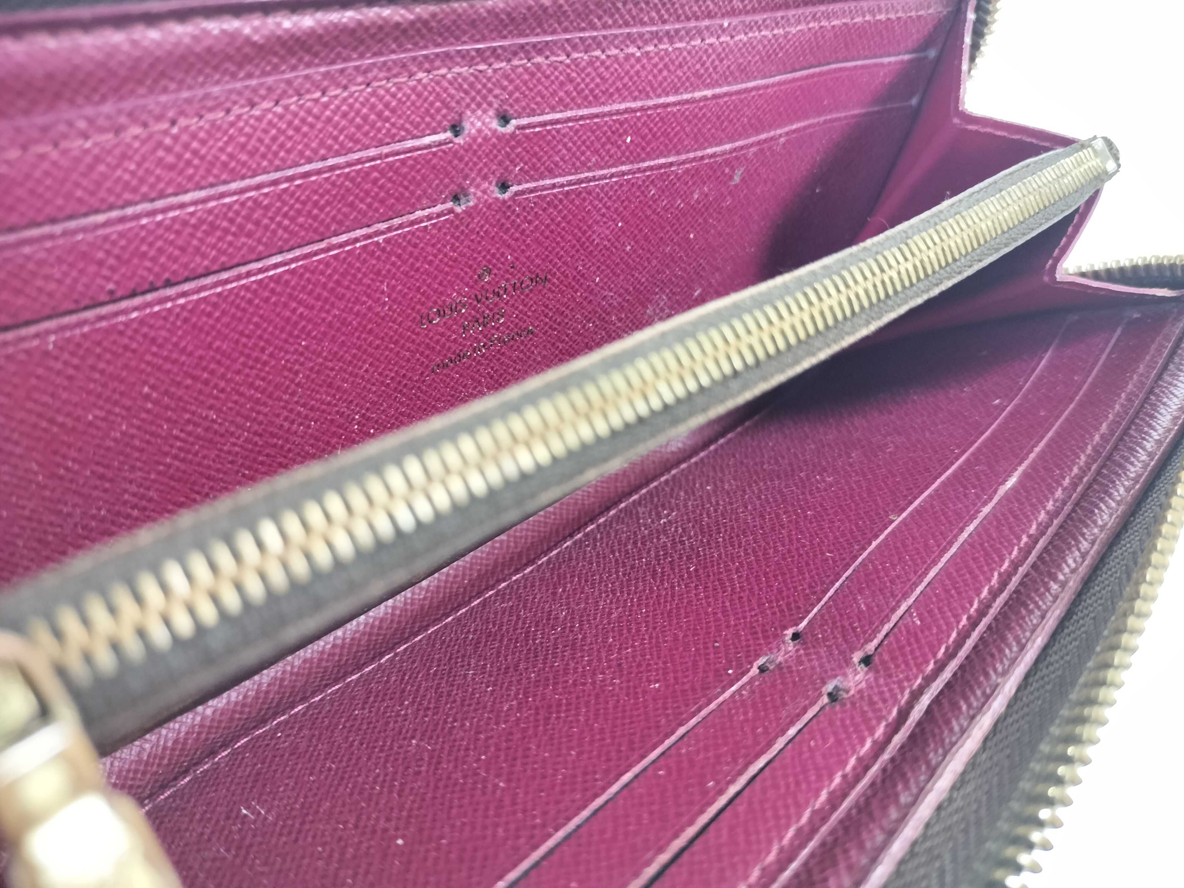 Monogram Louis Vuitton Monogram Portefeuille Clemence Long Wallet — view 8