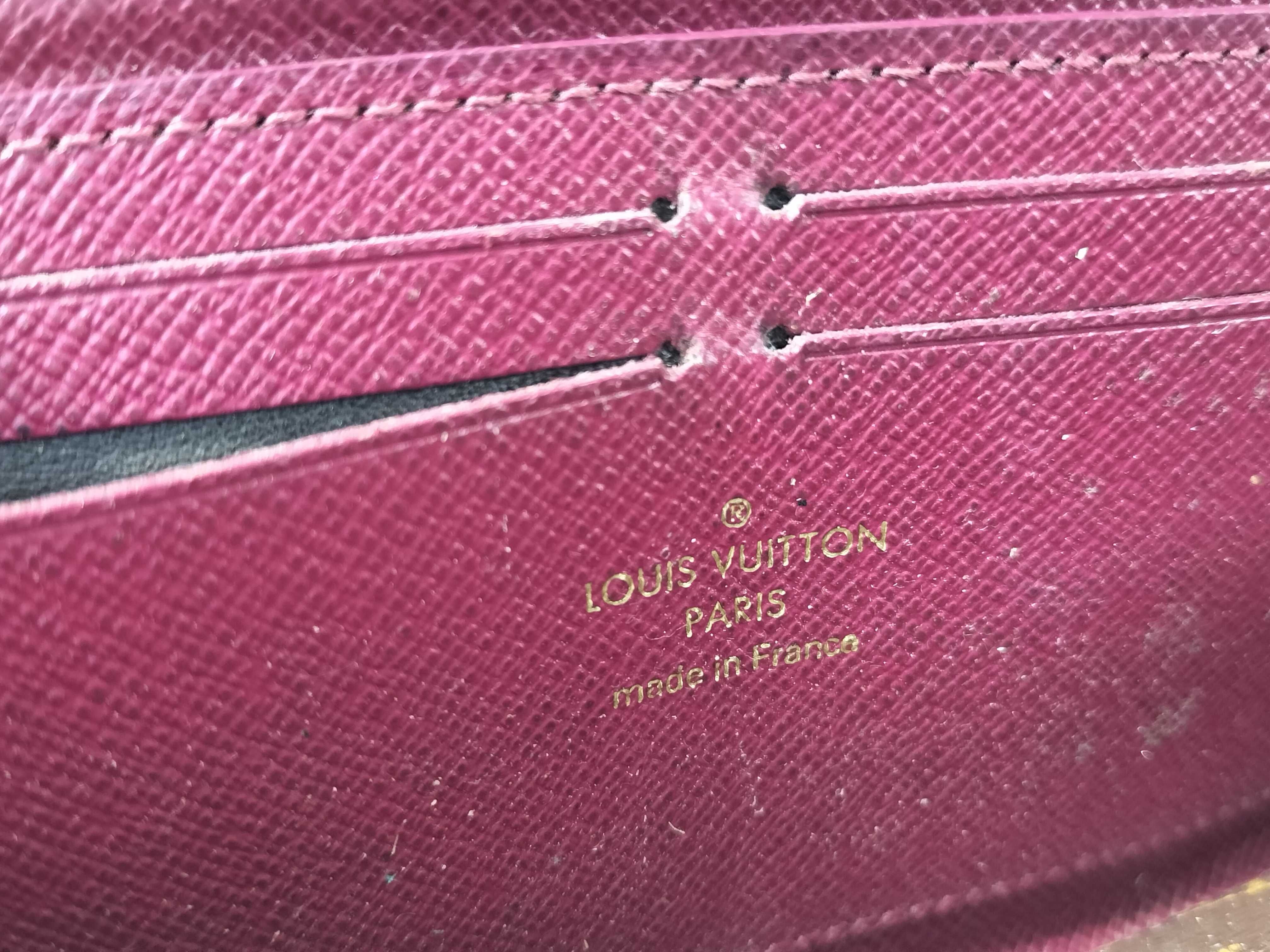 Monogram Louis Vuitton Monogram Portefeuille Clemence Long Wallet — view 9