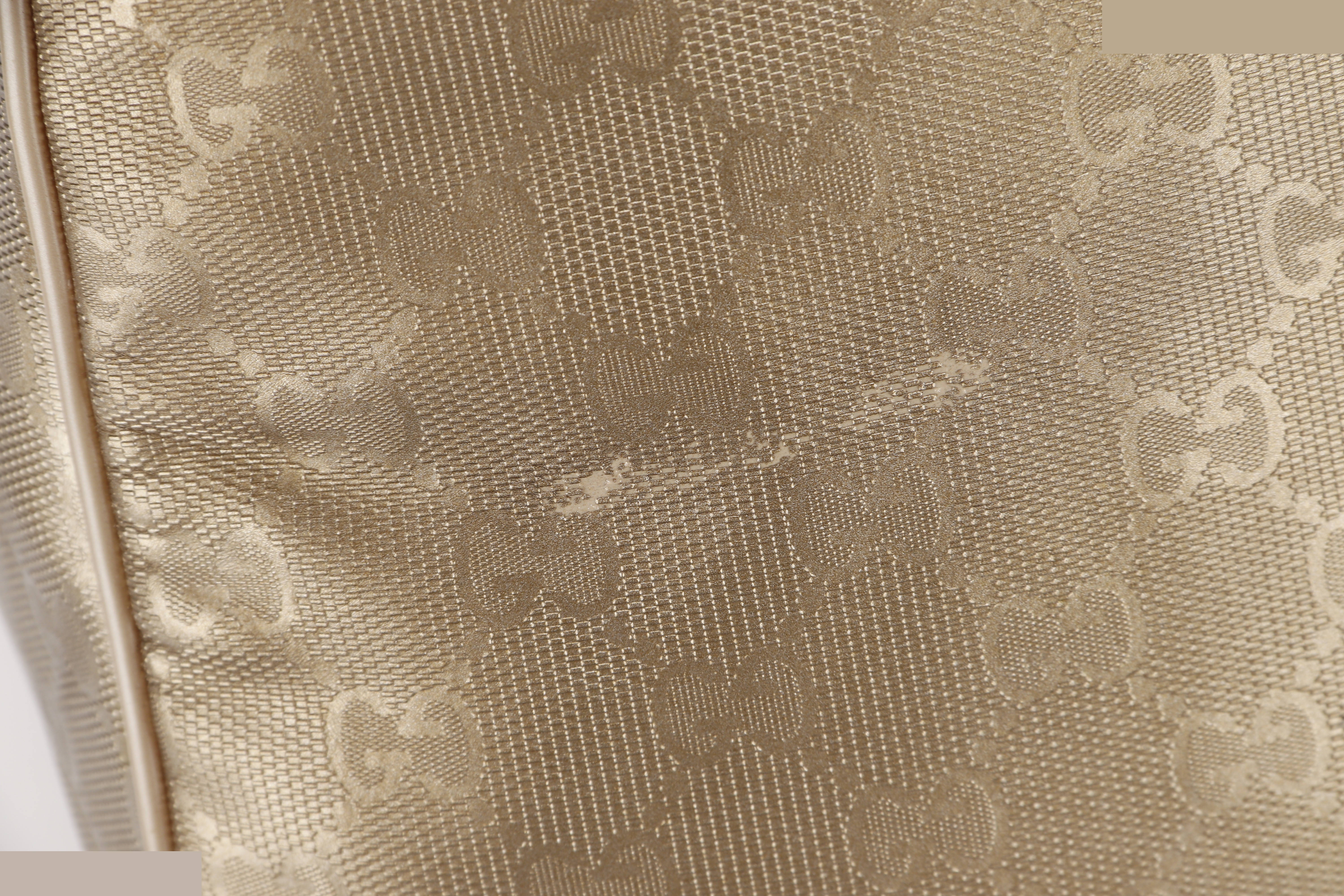 JPY BOSTON BAG GG GOLD CANVAS SHW — view 7