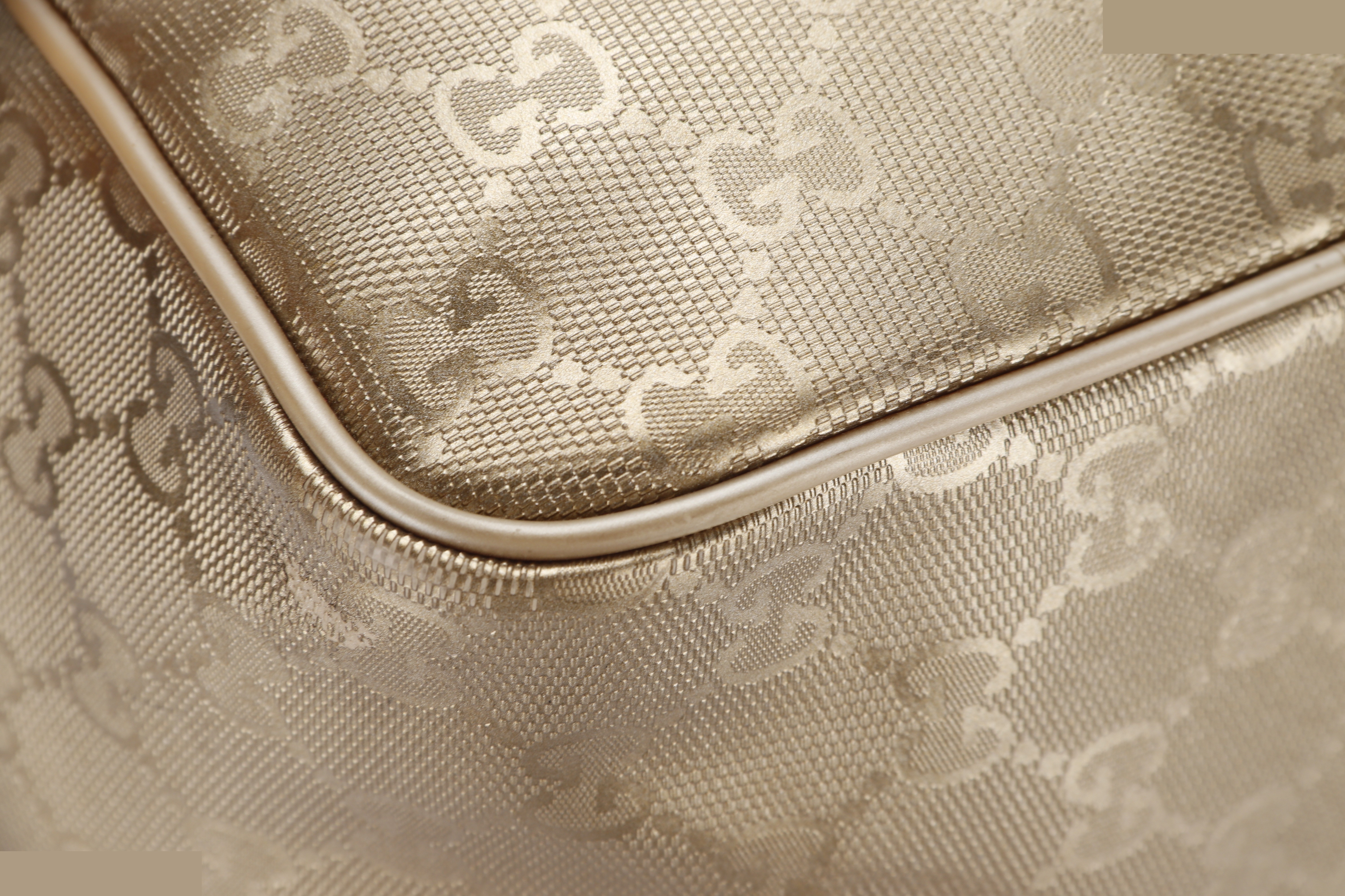 JPY BOSTON BAG GG GOLD CANVAS SHW — view 8