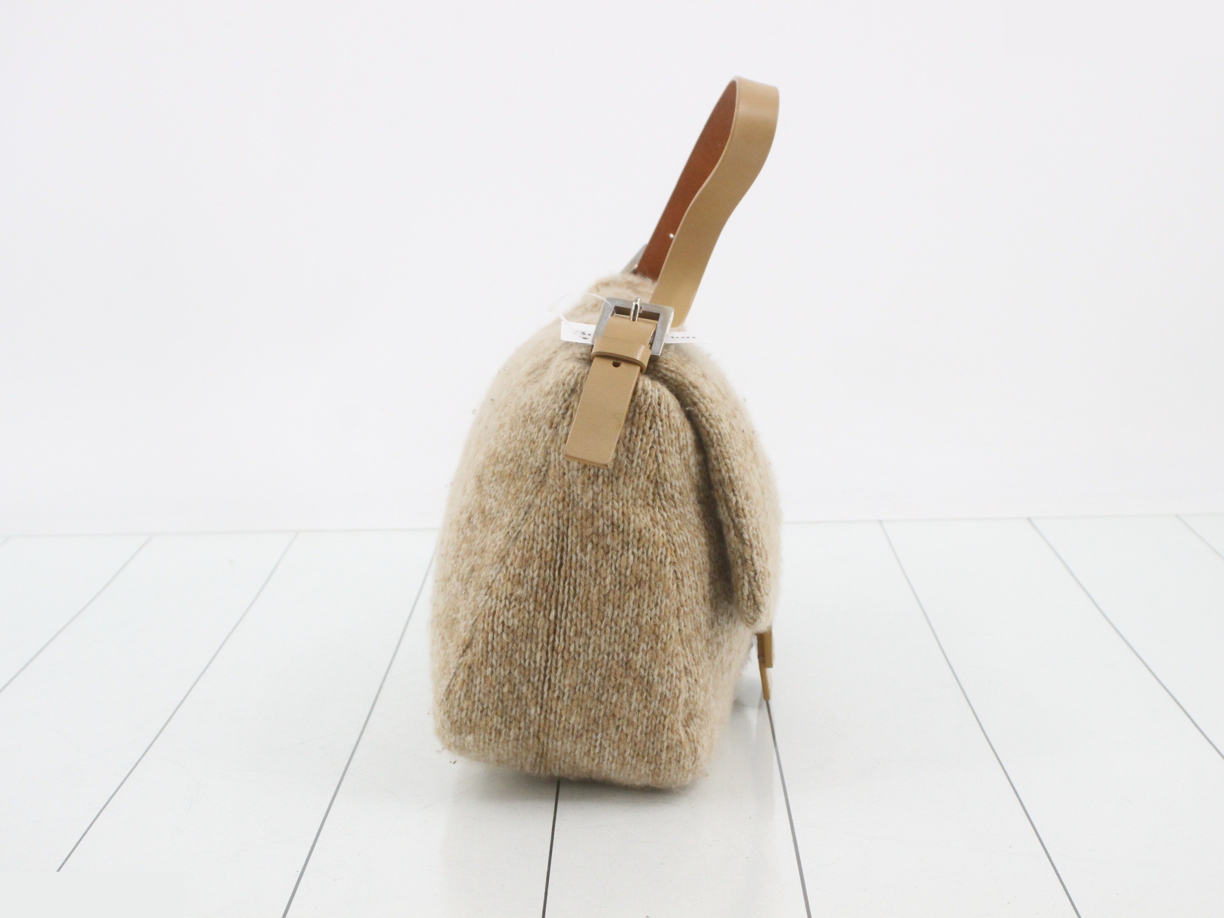 Mamma Bucket Wool Shoulder Bag — view 4