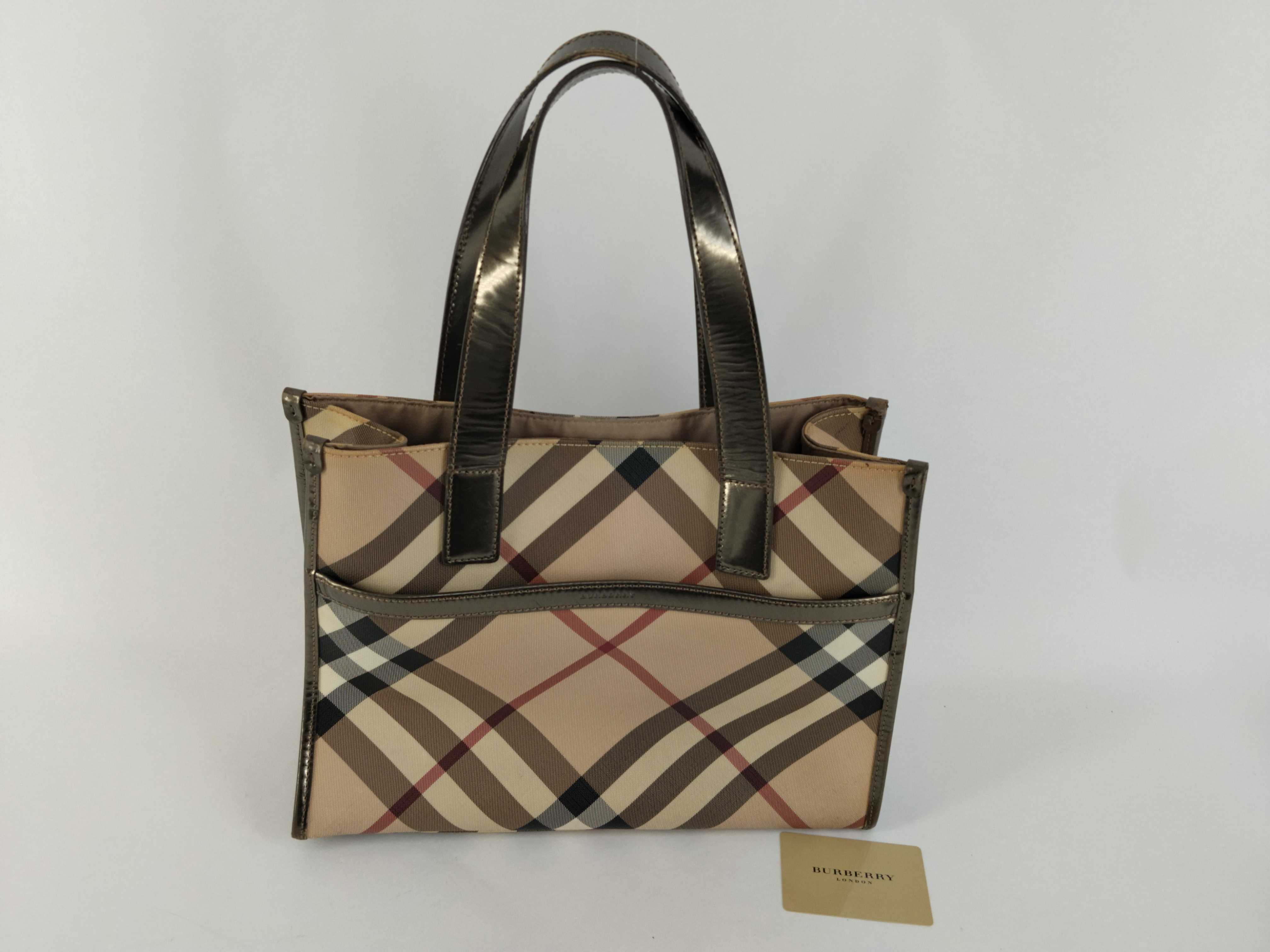 Nova Check Tote Bag