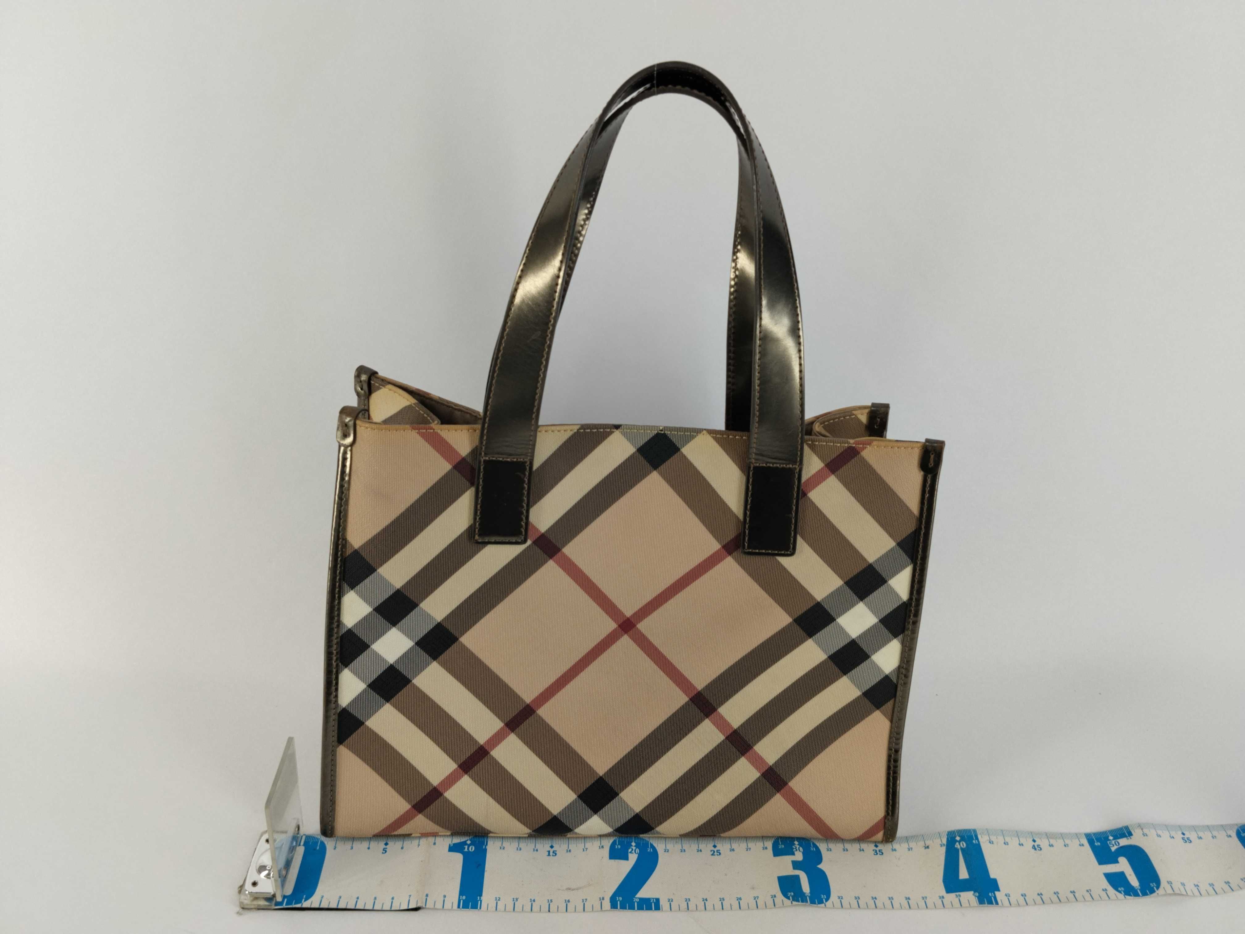 Nova Check Tote Bag — view 2