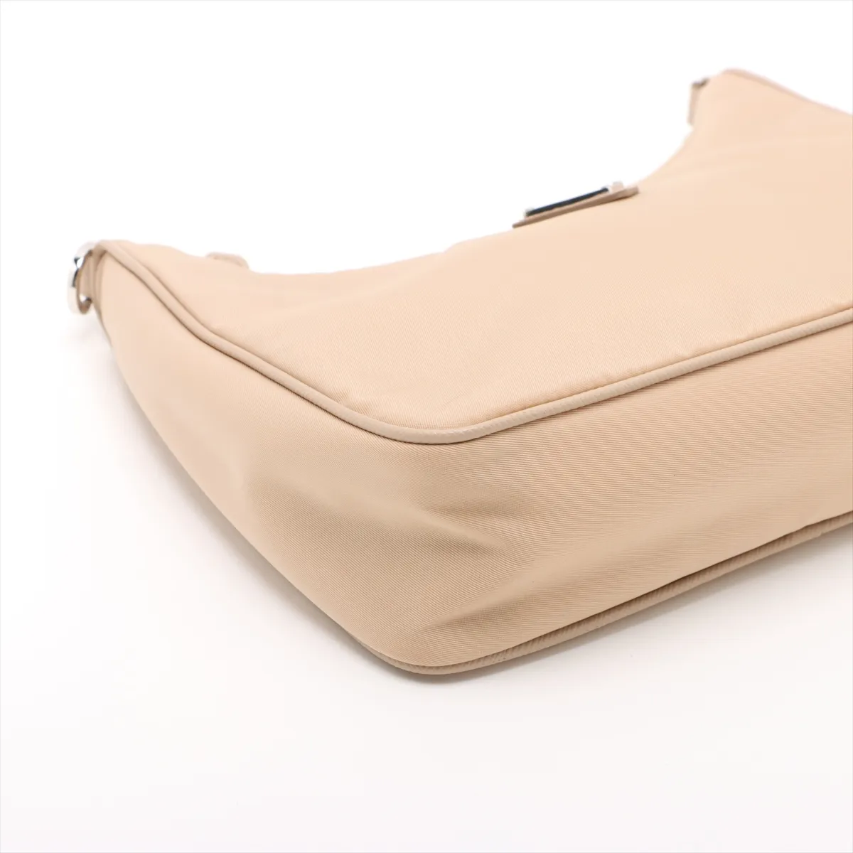 Tessuto Nylon 2WAY Shoulder Bag Beige 1BH204 — view 4